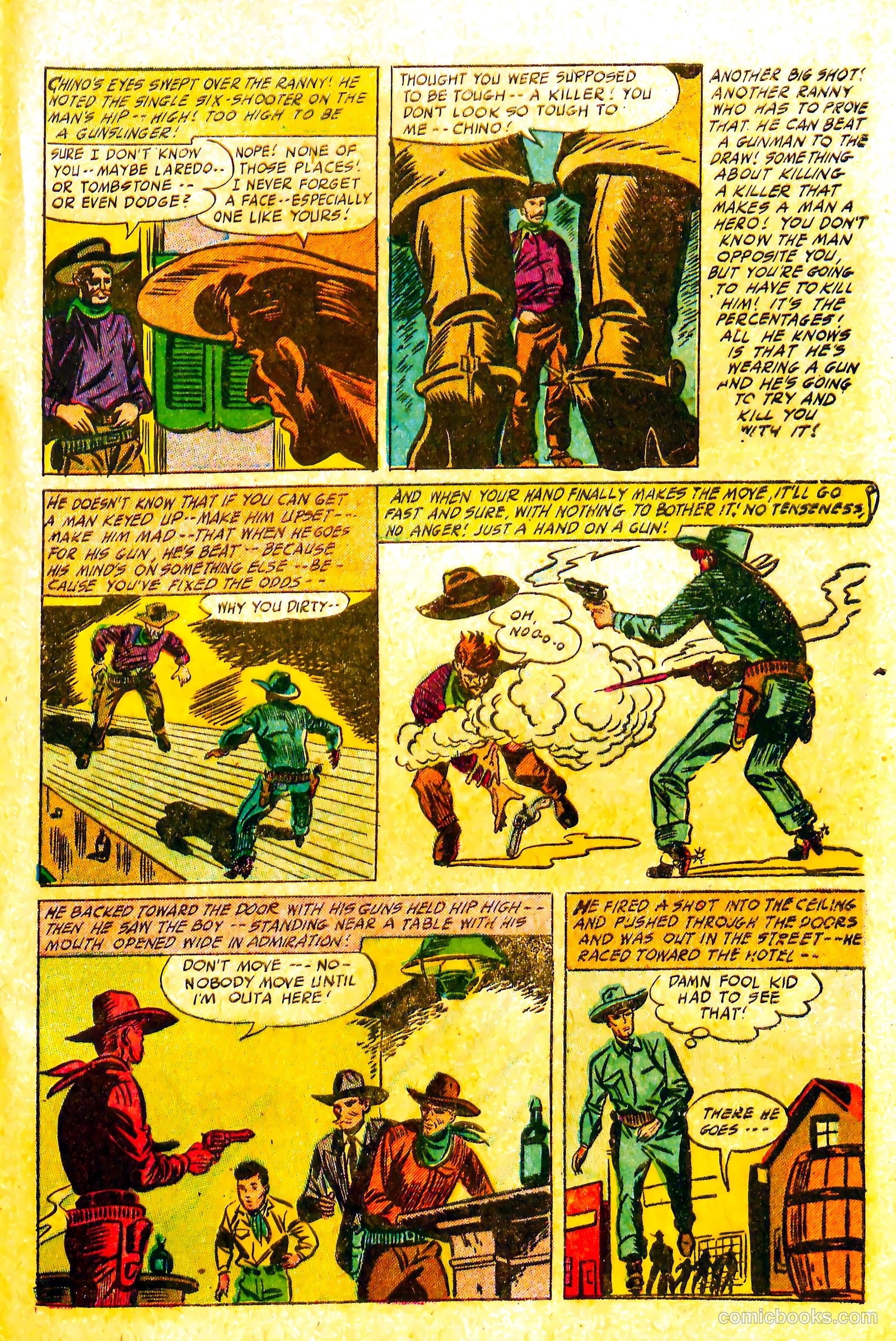 Silver Kid Western #1 (1954) — page 31 of 36