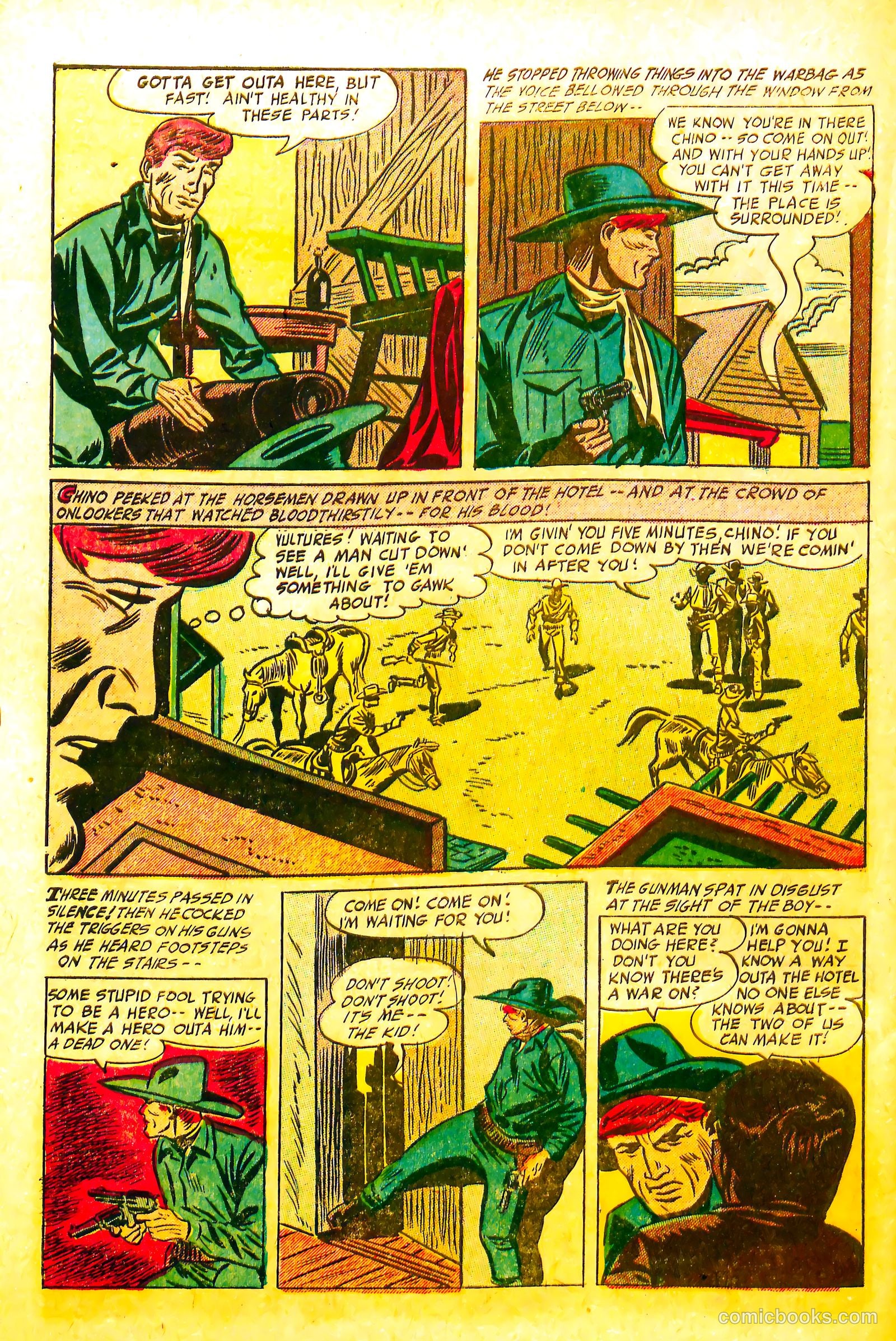 Silver Kid Western #1 (1954) — page 32 of 36