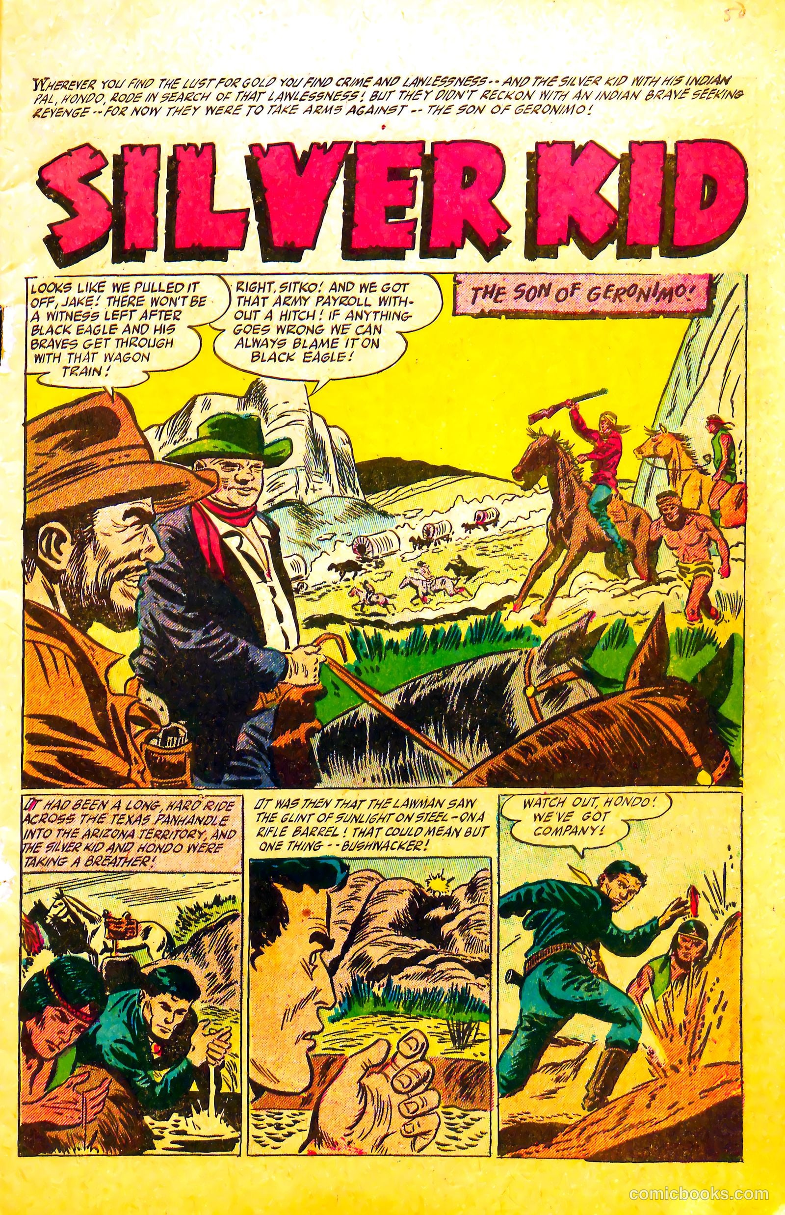 Silver Kid Western #2 (1954) — page 3 of 36