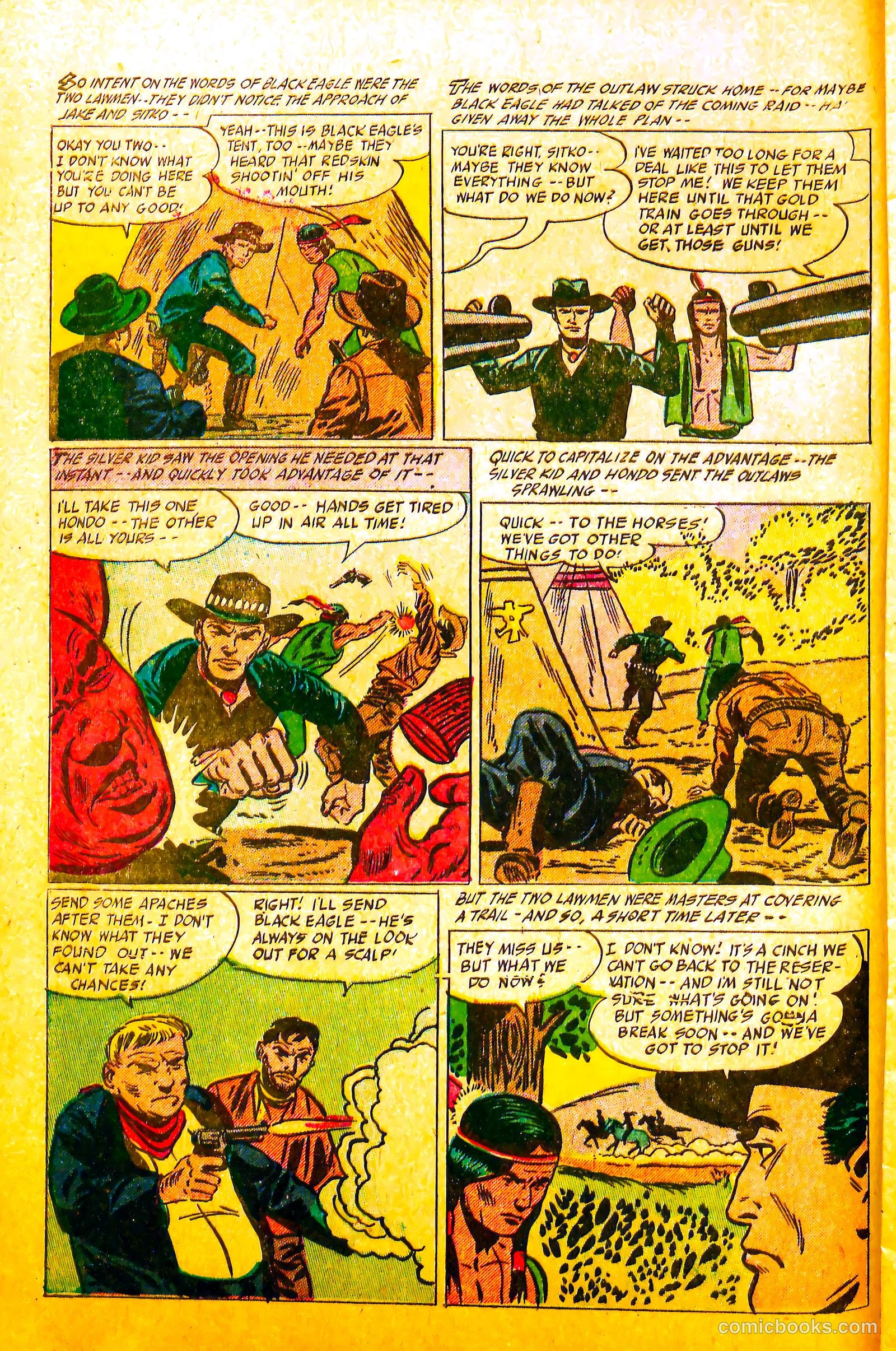 Silver Kid Western #2 (1954) — page 6 of 36