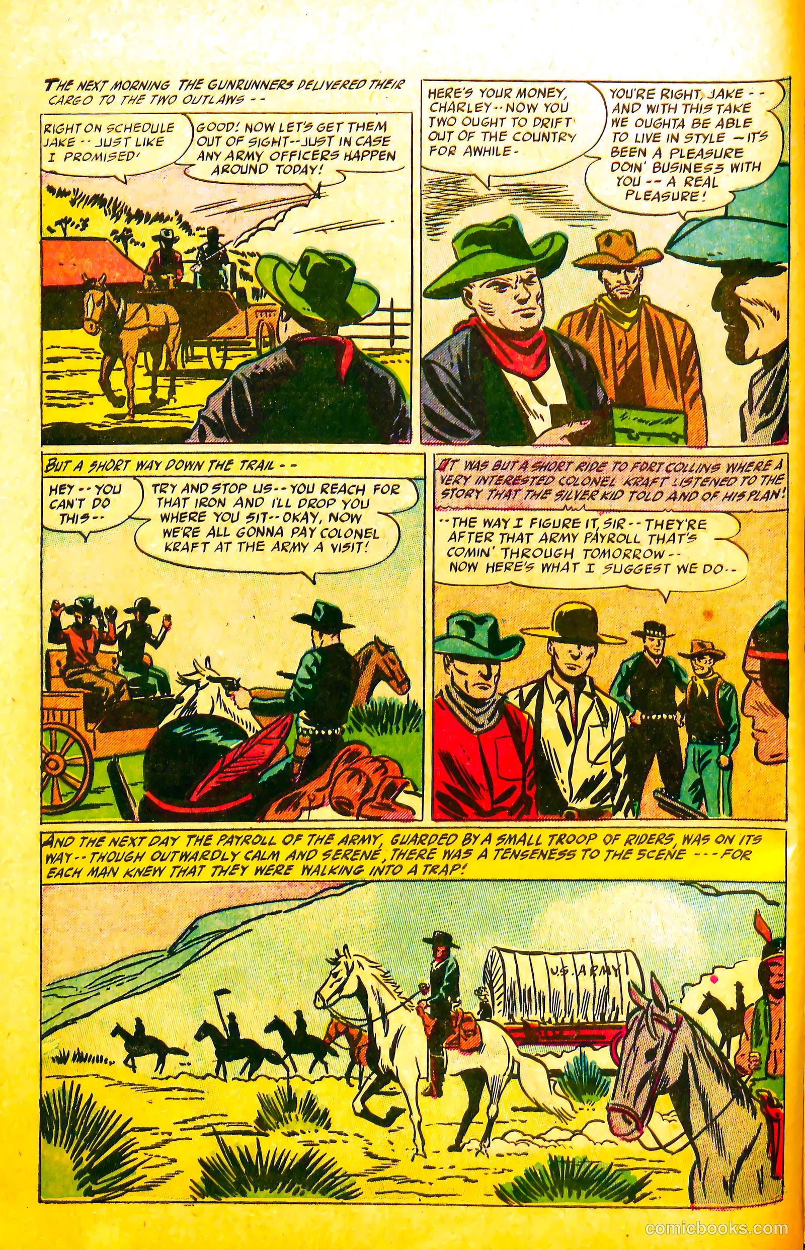 Silver Kid Western #2 (1954) — page 8 of 36
