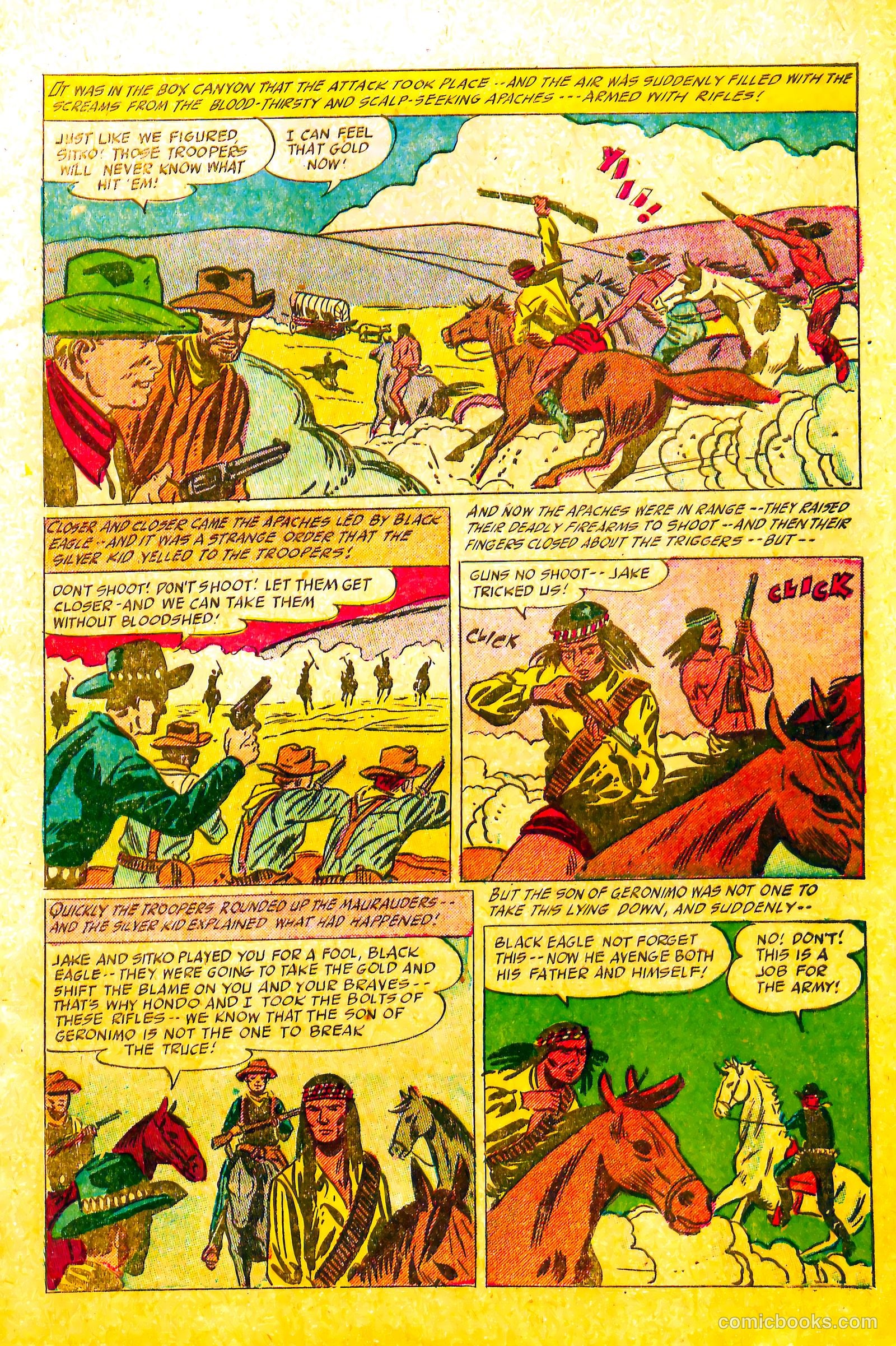 Silver Kid Western #2 (1954) — page 9 of 36