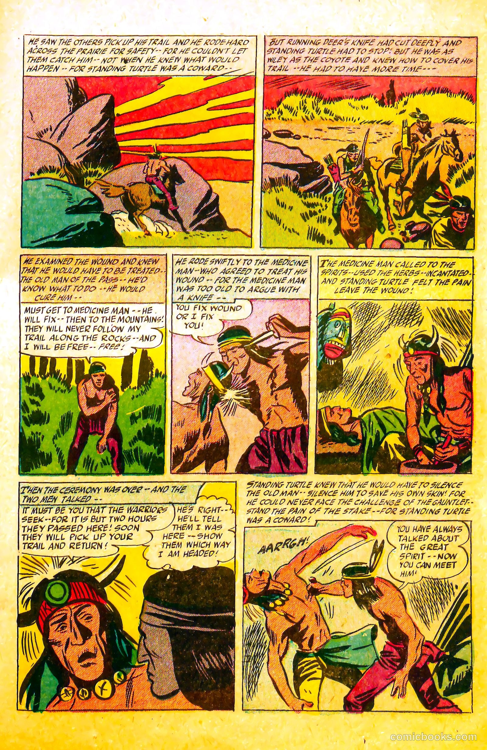 Silver Kid Western #2 (1954) — page 21 of 36