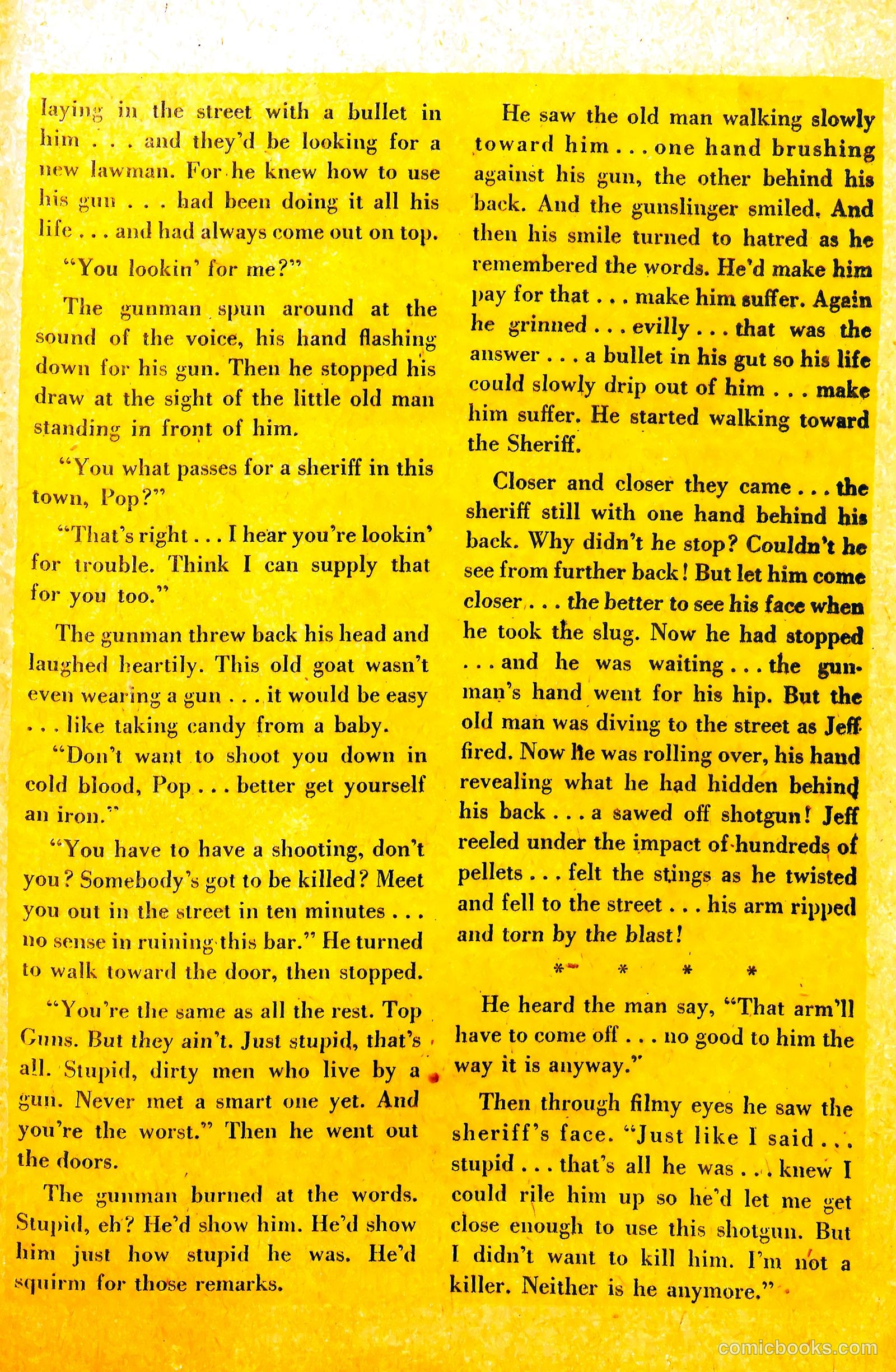 Silver Kid Western #2 (1954) — page 25 of 36