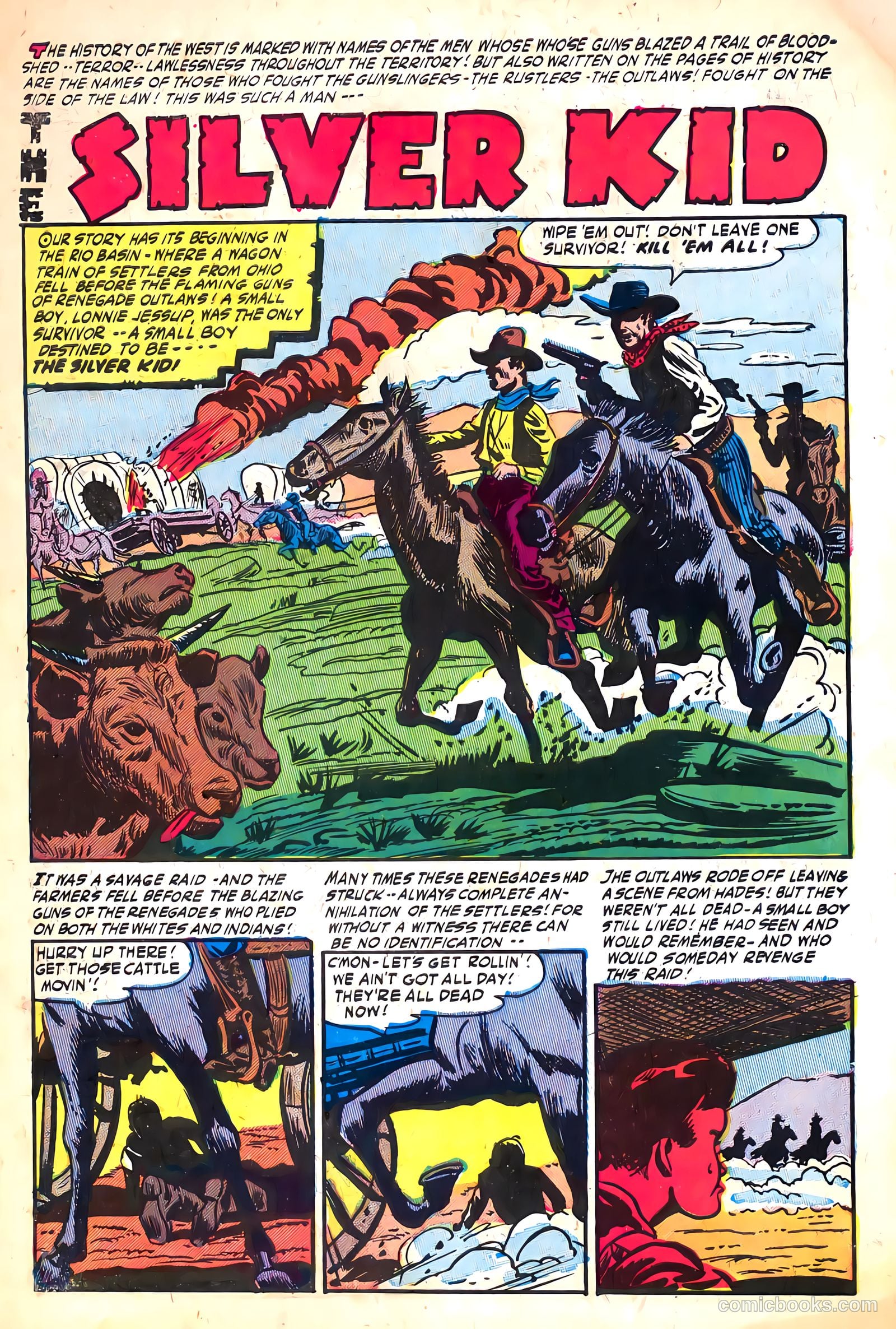Silver Kid Western #2 (1958) — page 3 of 36