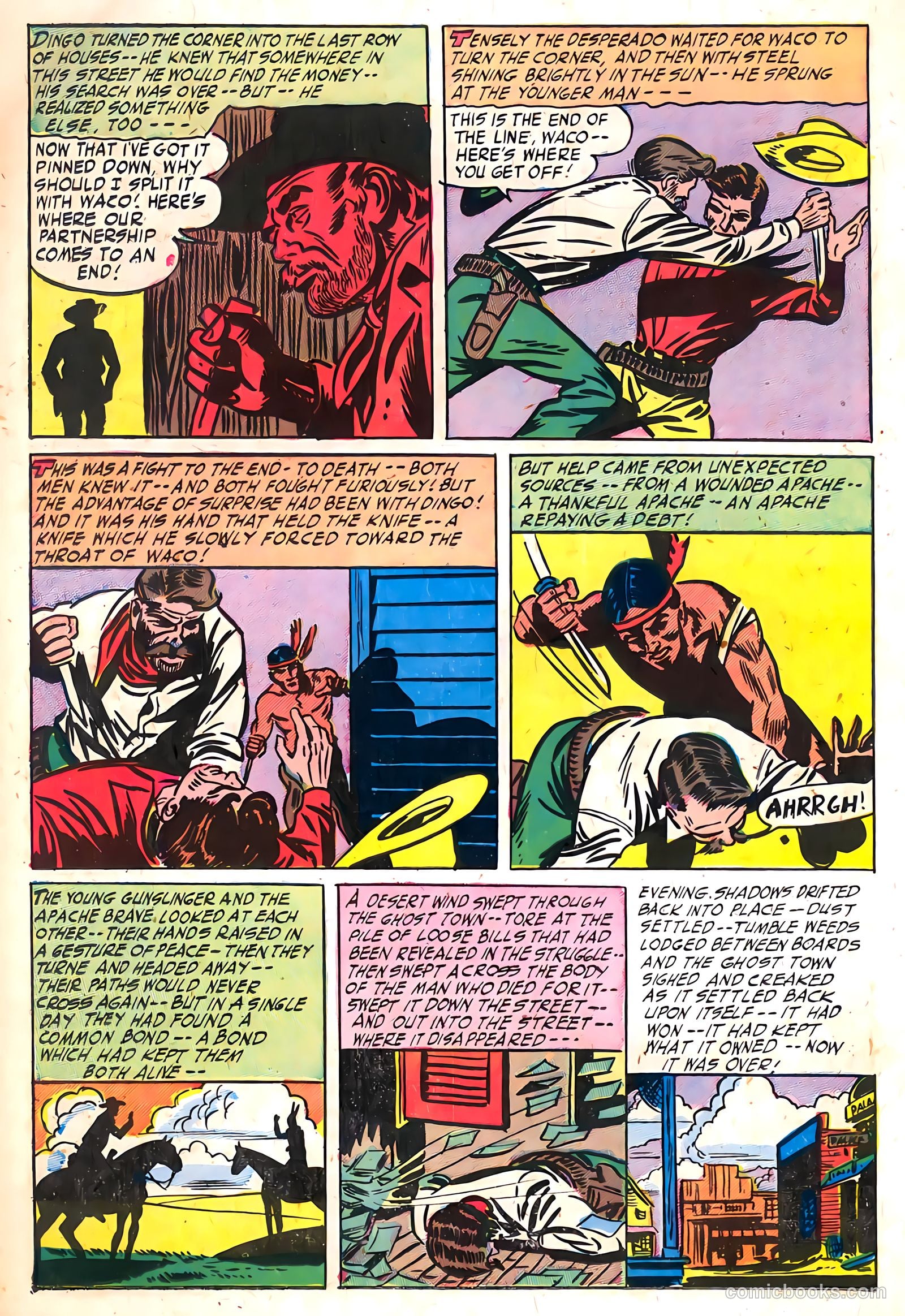 Silver Kid Western #2 (1958) — page 22 of 36