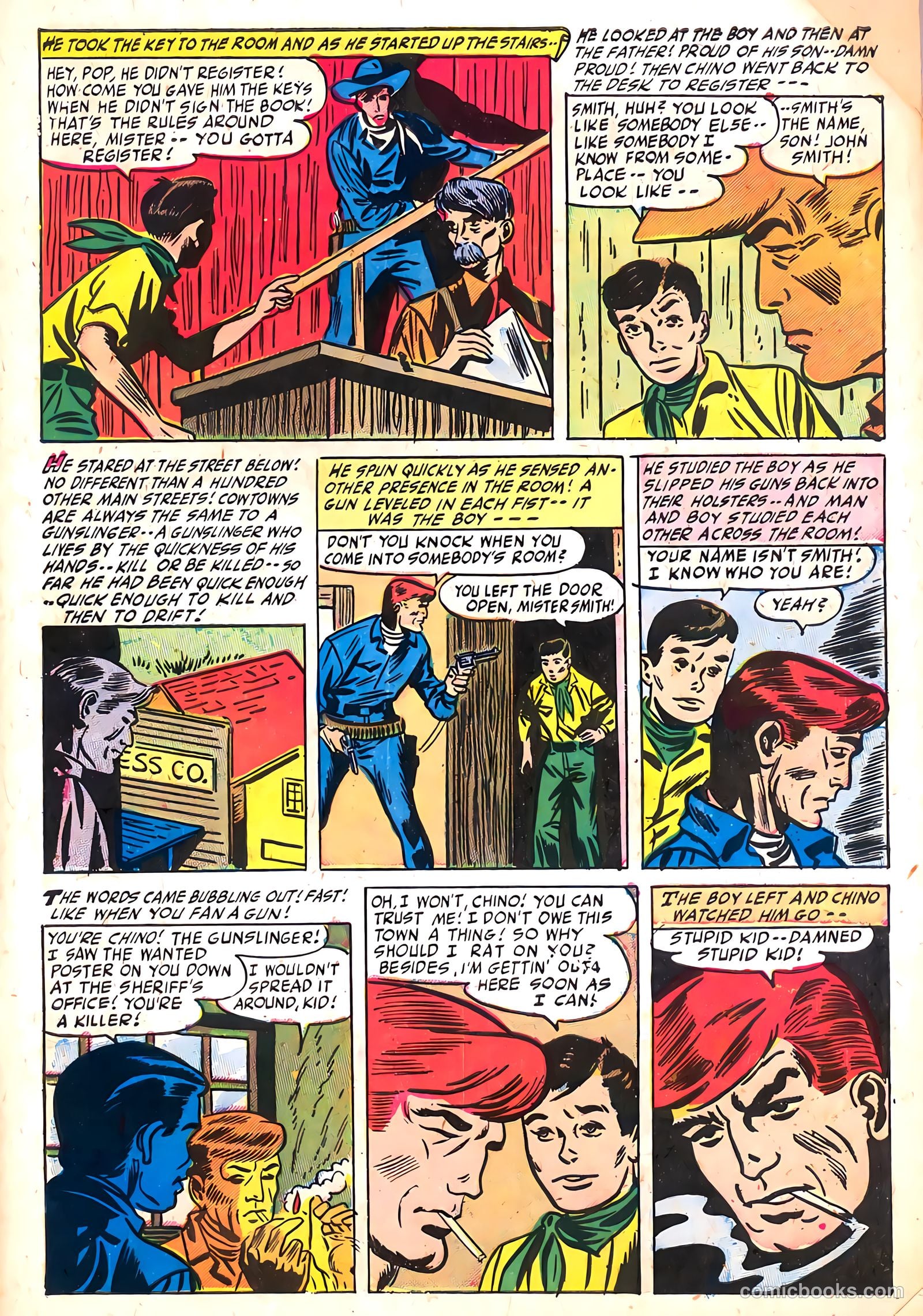 Silver Kid Western #2 (1958) — page 27 of 36