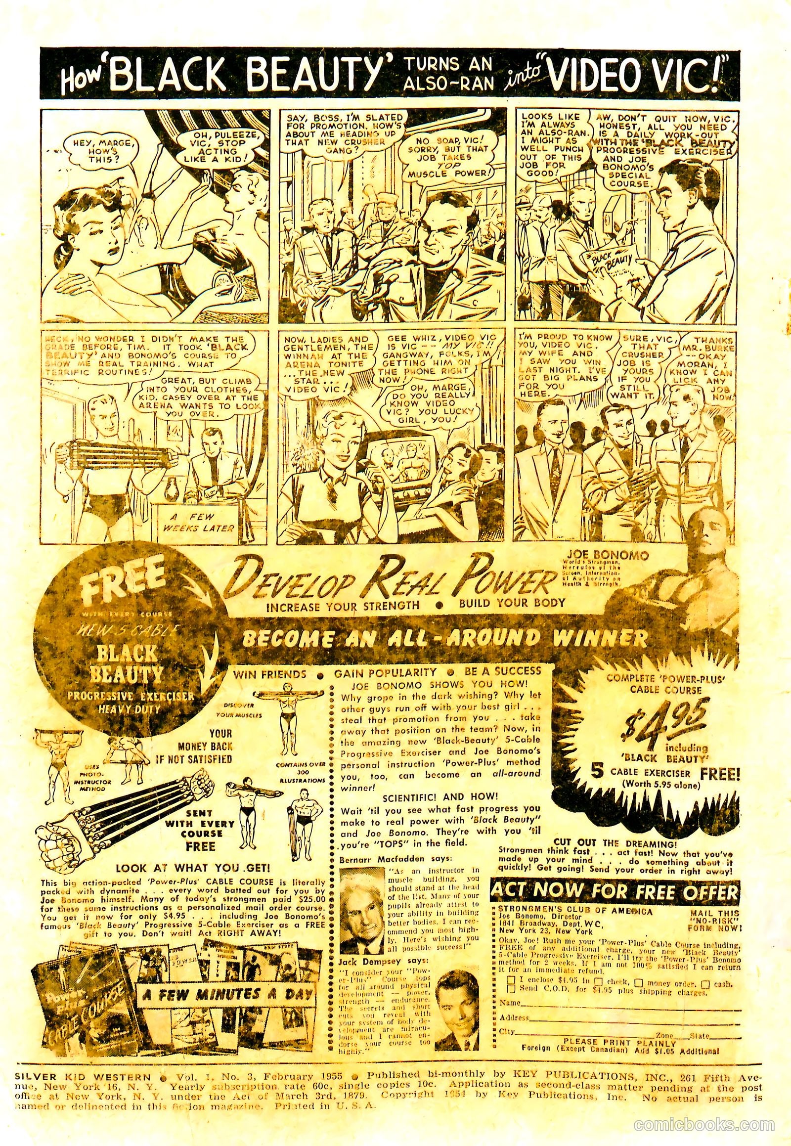 Silver Kid Western #3 (1955) — page 2 of 36