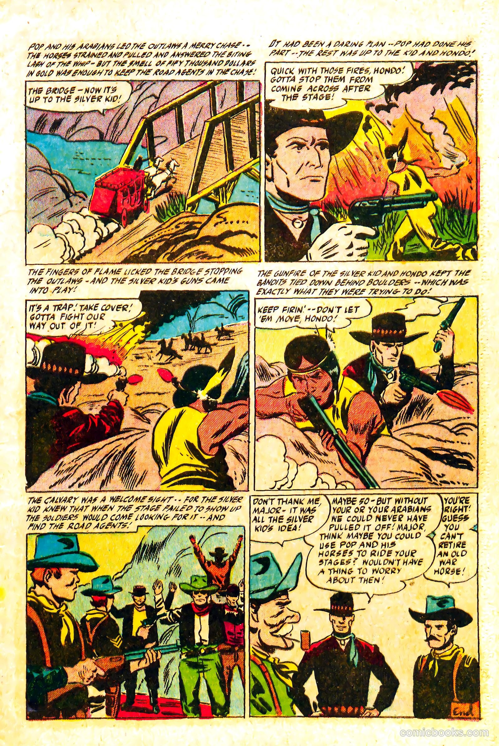 Silver Kid Western #3 (1955) — page 7 of 36