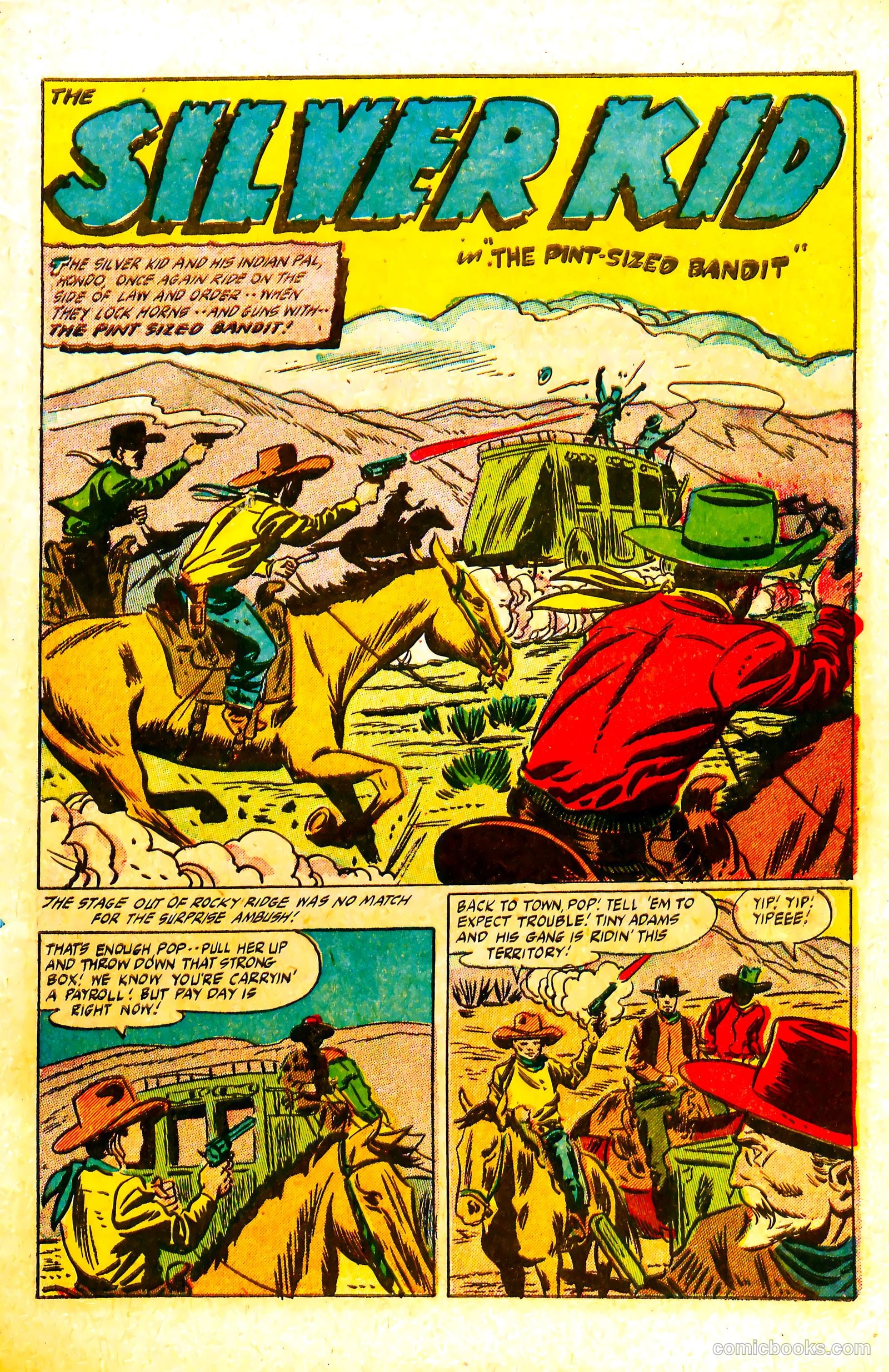 Silver Kid Western #3 (1955) — page 27 of 36