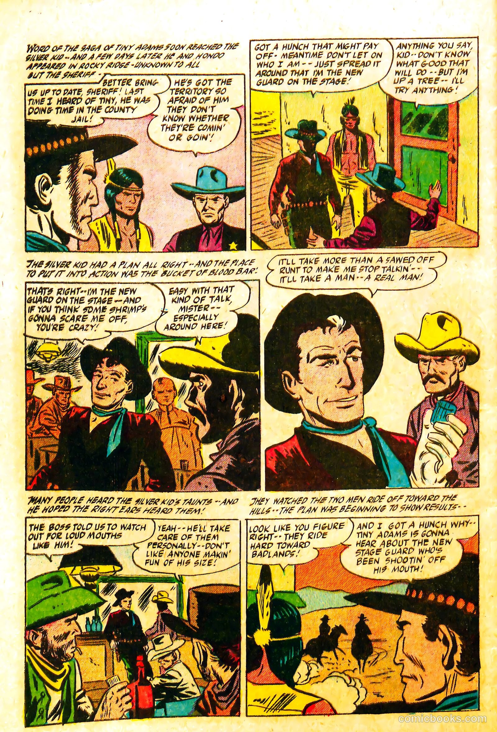 Silver Kid Western #3 (1955) — page 30 of 36