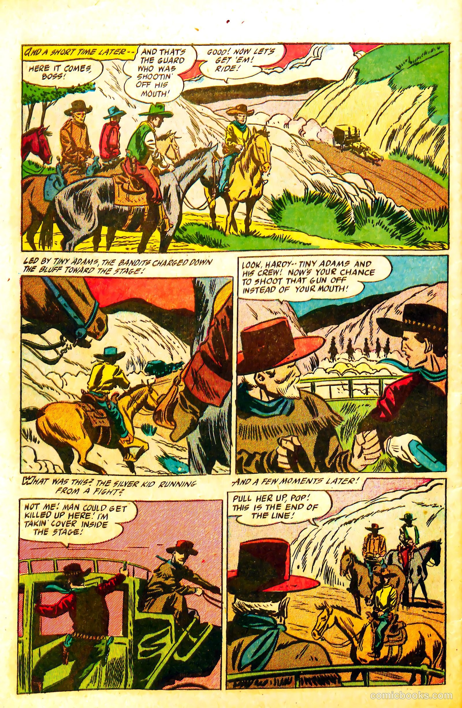 Silver Kid Western #3 (1955) — page 32 of 36