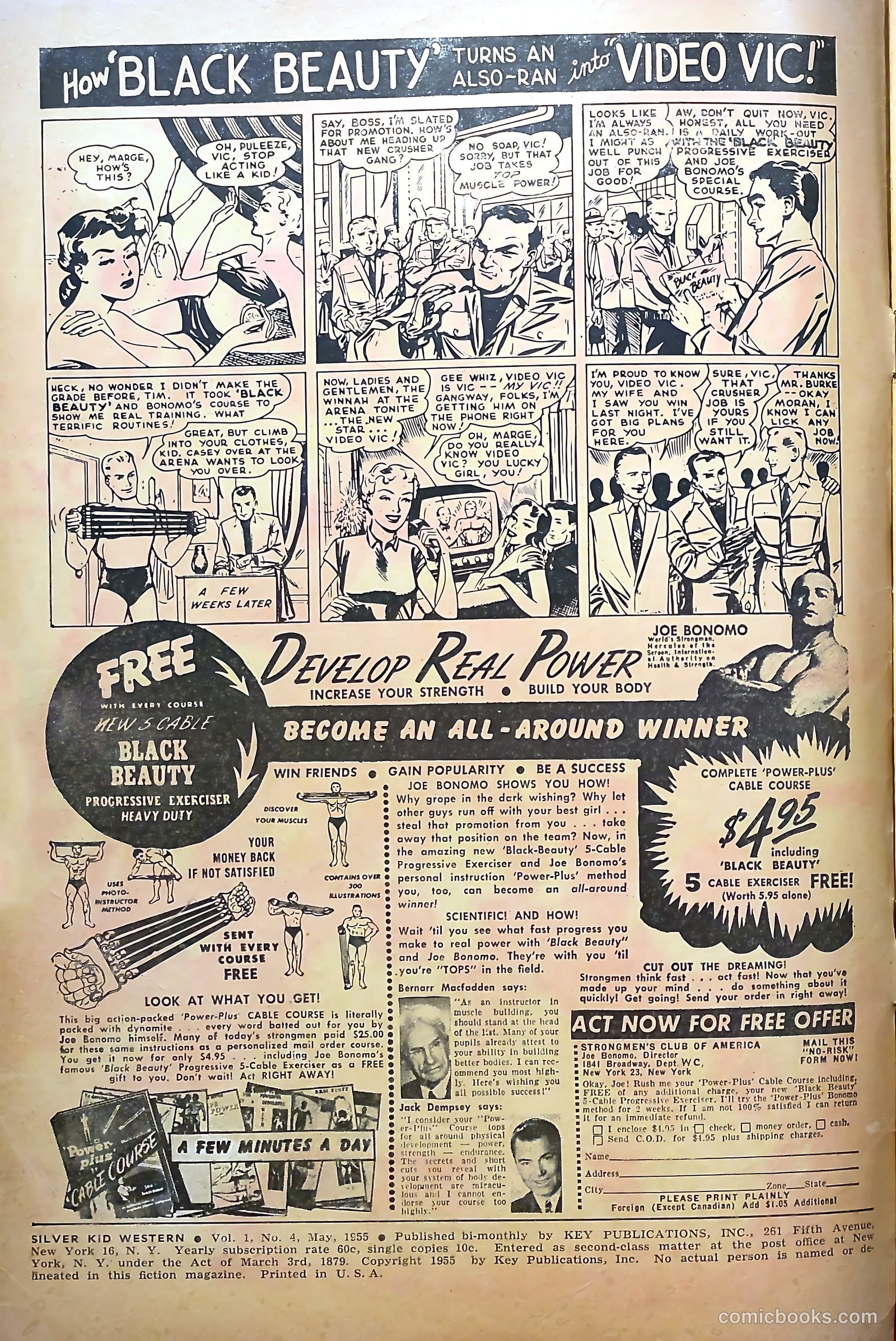 Silver Kid Western #4 (1955) — page 2 of 36