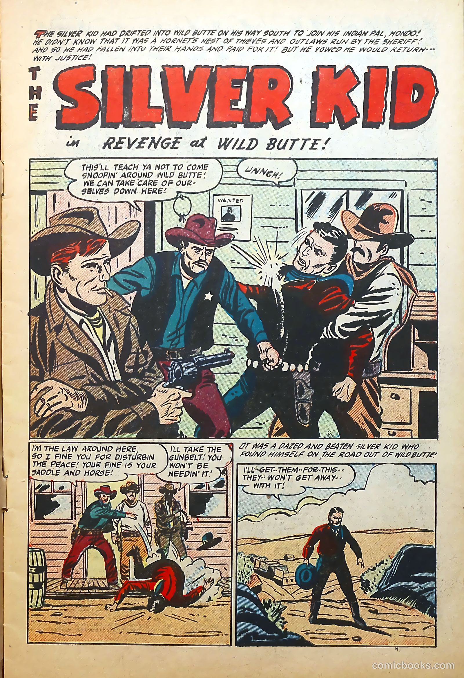 Silver Kid Western #4 (1955) — page 3 of 36
