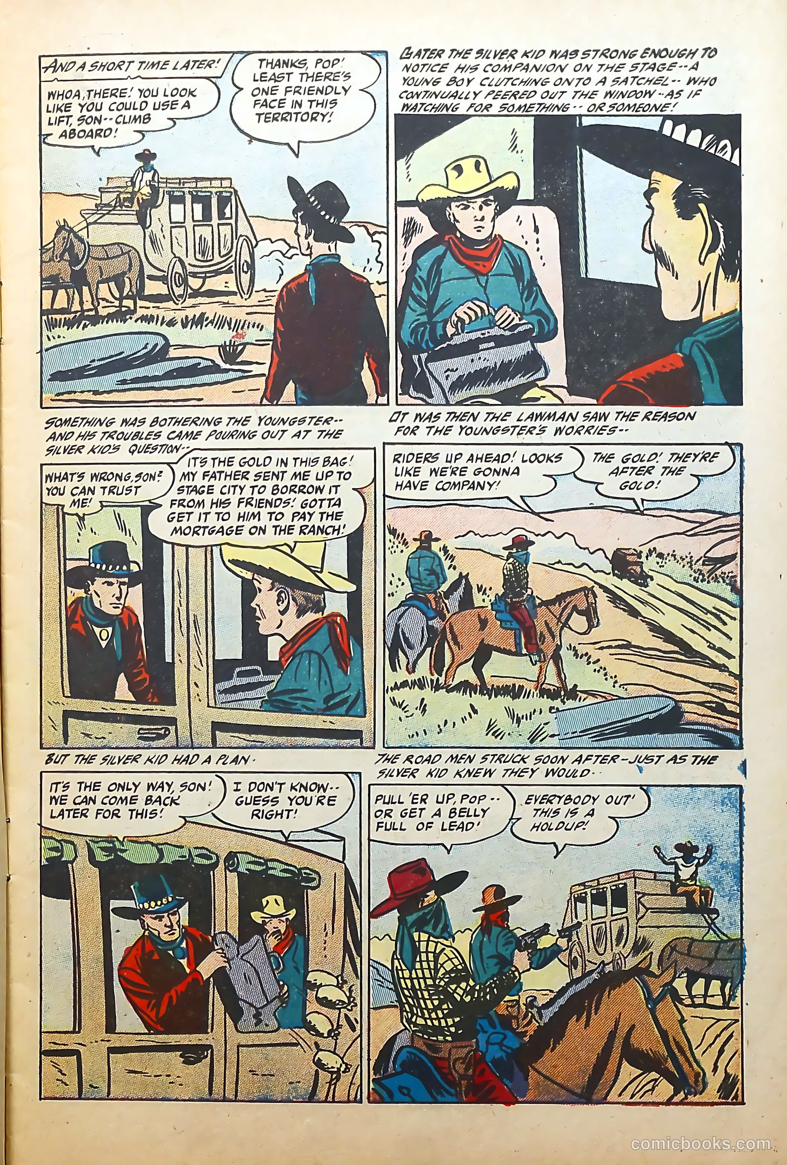 Silver Kid Western #4 (1955) — page 5 of 36