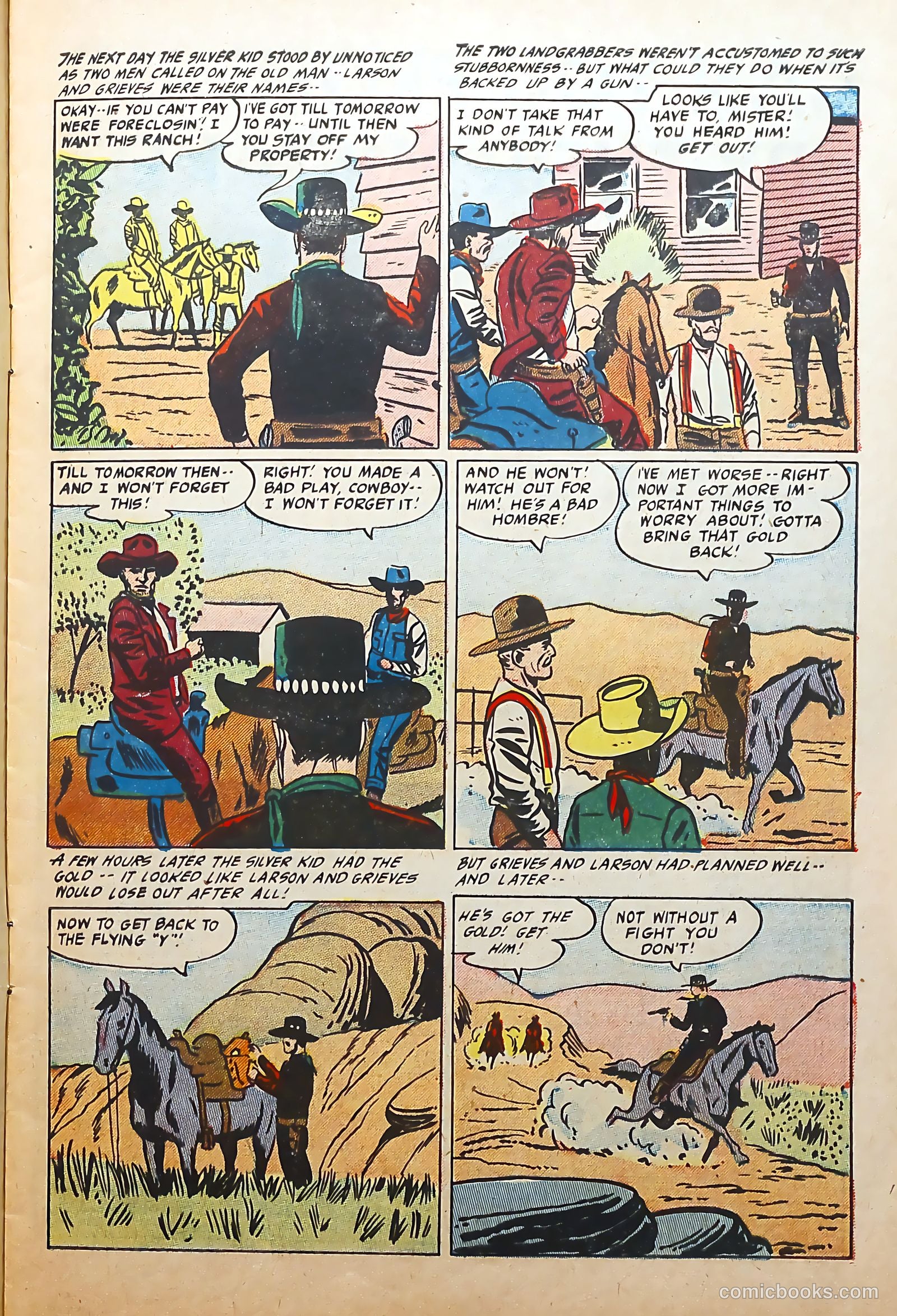 Silver Kid Western #4 (1955) — page 7 of 36