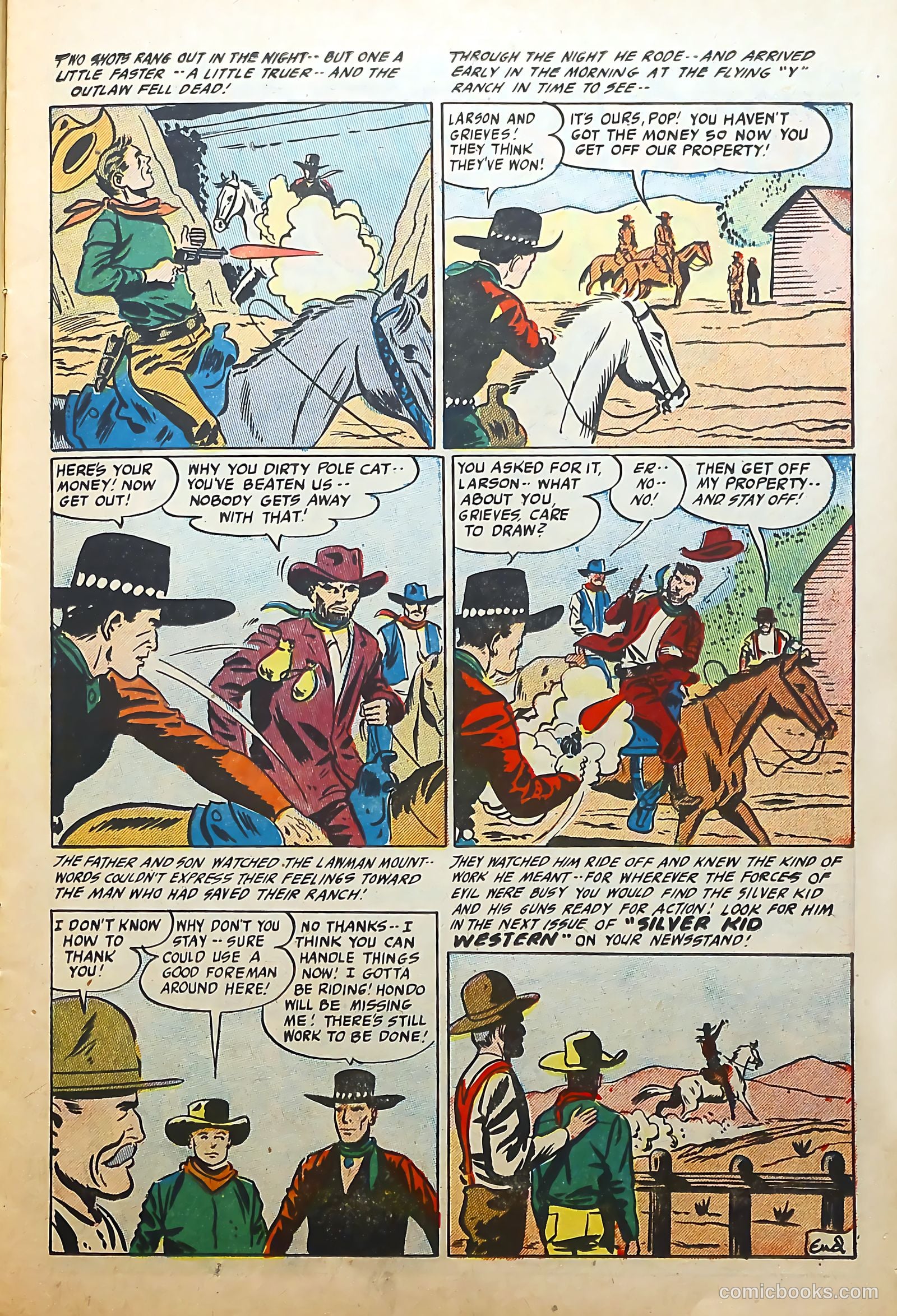 Silver Kid Western #4 (1955) — page 11 of 36