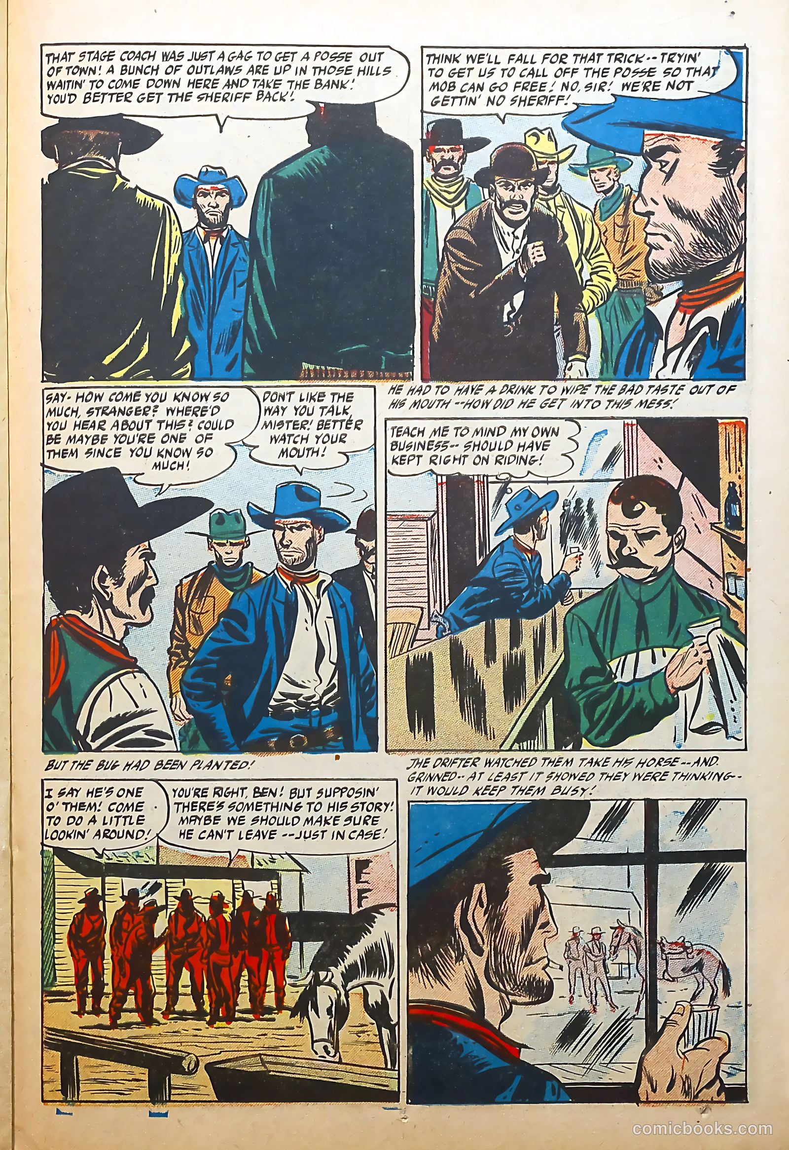Silver Kid Western #4 (1955) — page 21 of 36