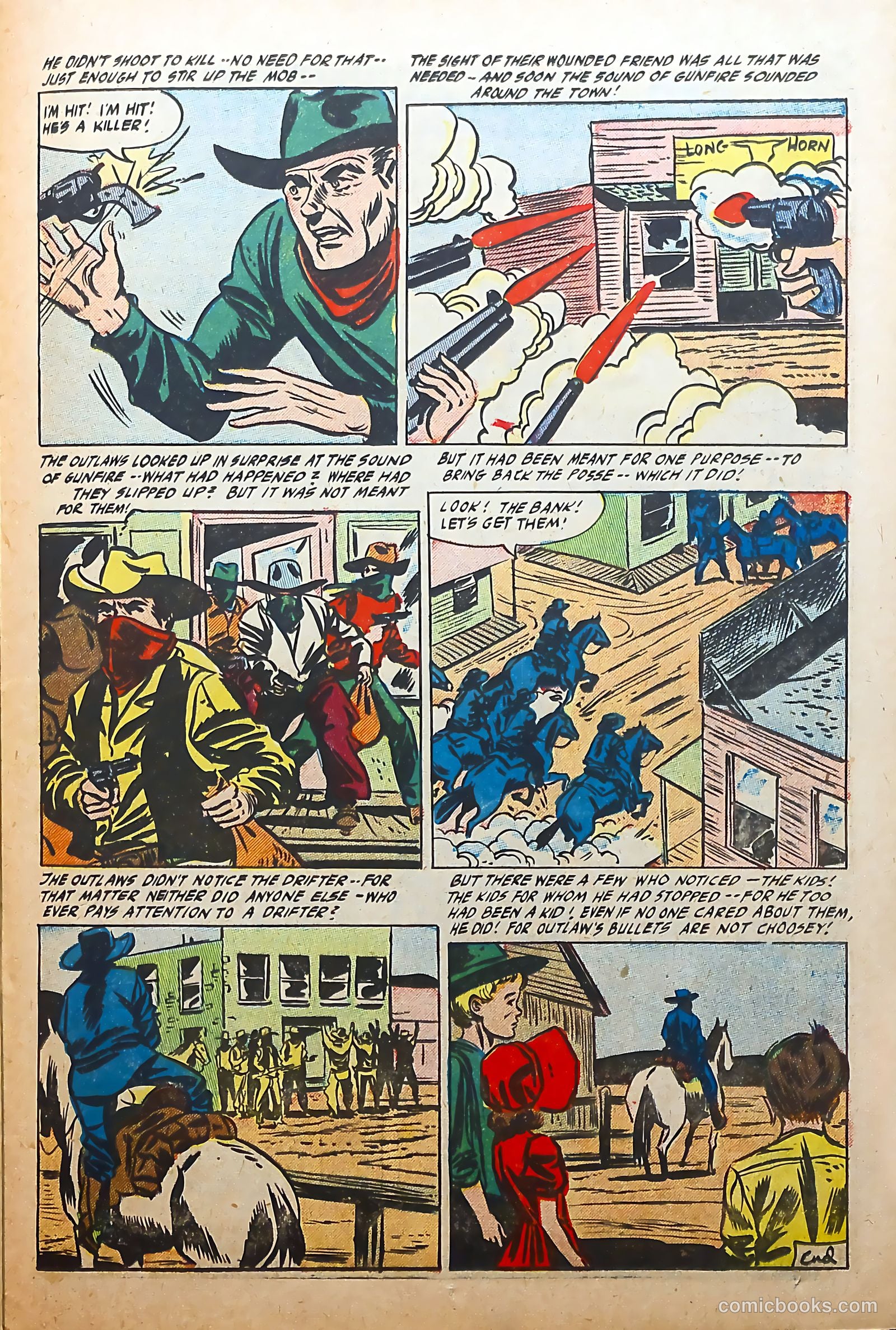 Silver Kid Western #4 (1955) — page 23 of 36