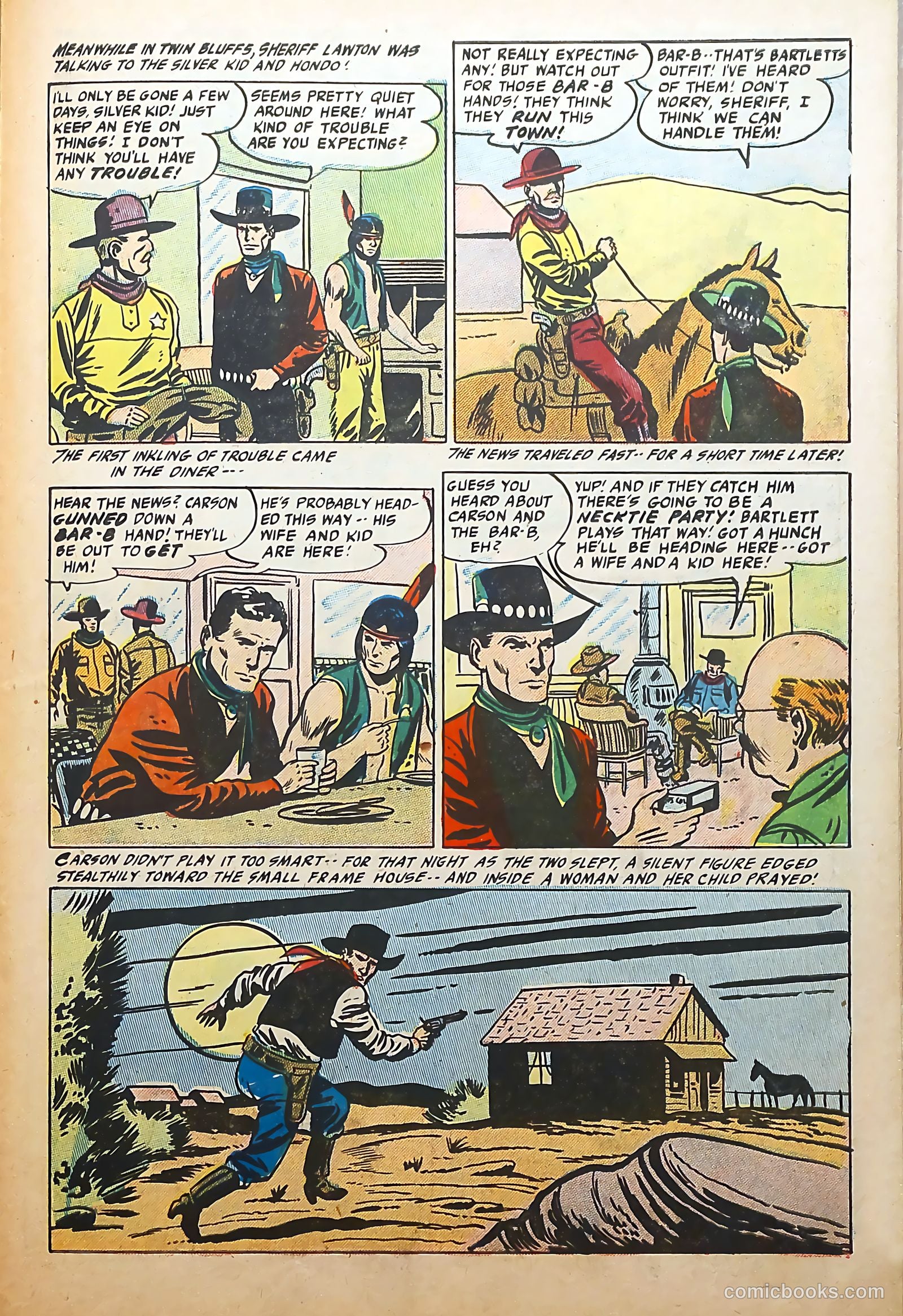 Silver Kid Western #4 (1955) — page 27 of 36