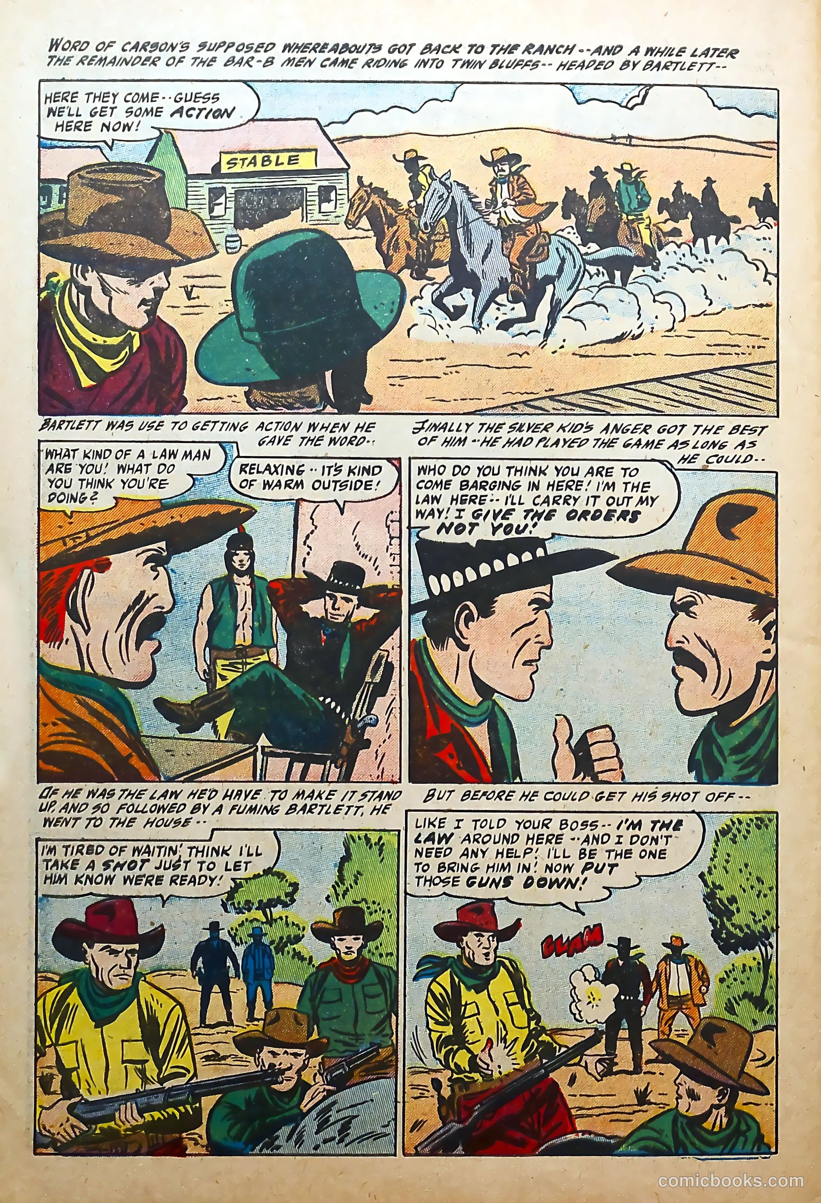 Silver Kid Western #4 (1955) — page 30 of 36