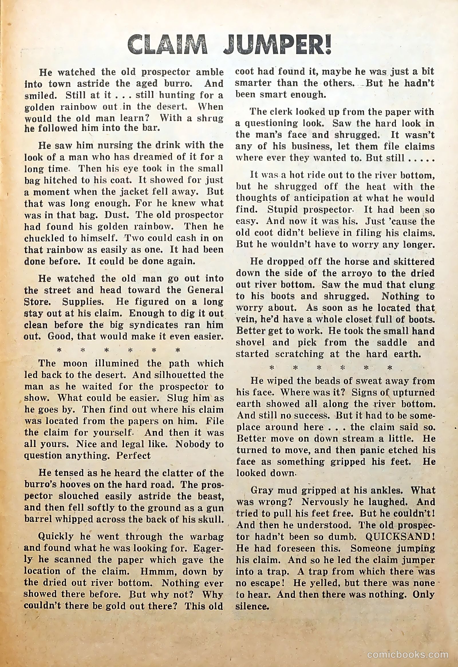 Silver Kid Western #4 (1955) — page 33 of 36