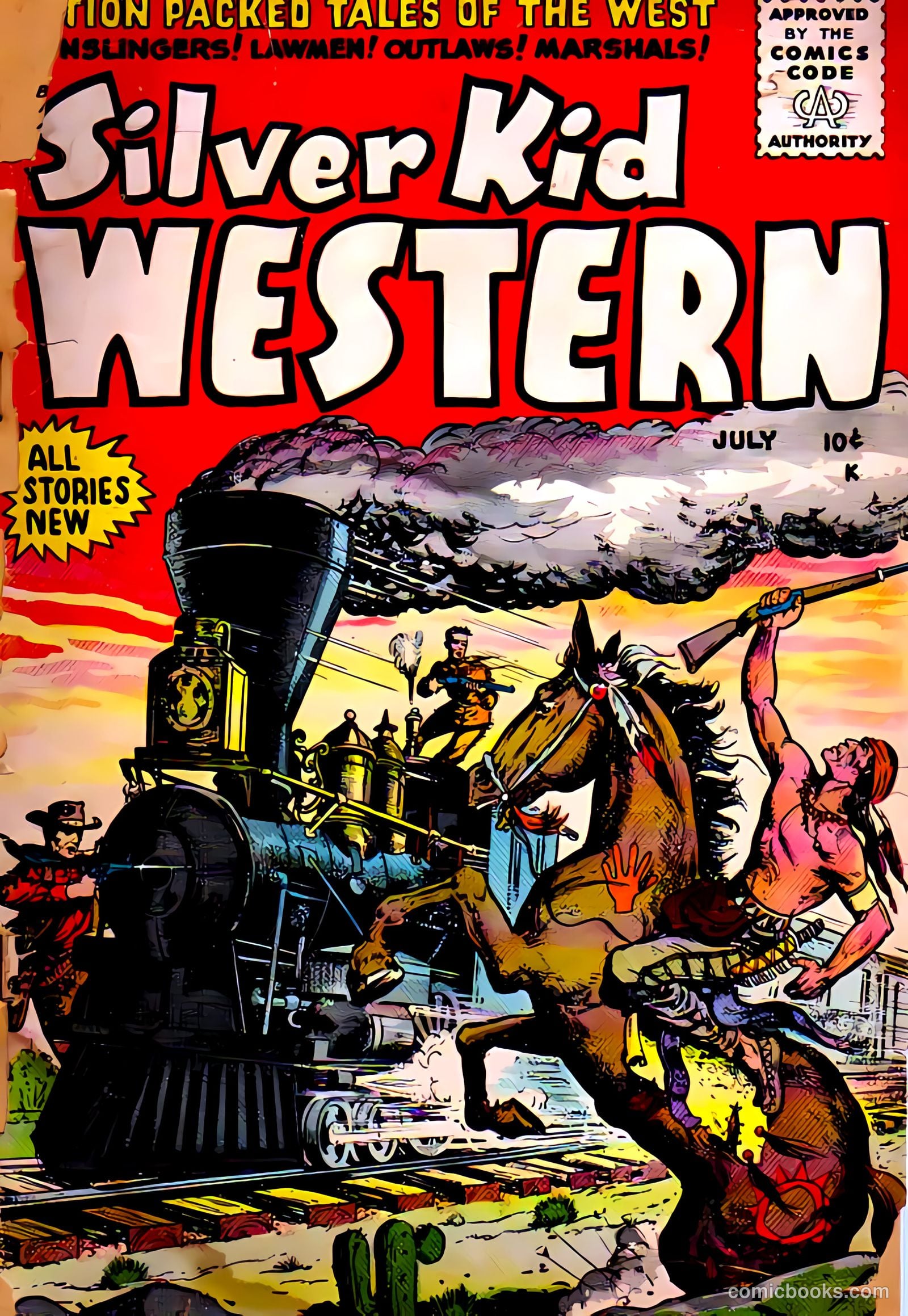 Silver Kid Western #5