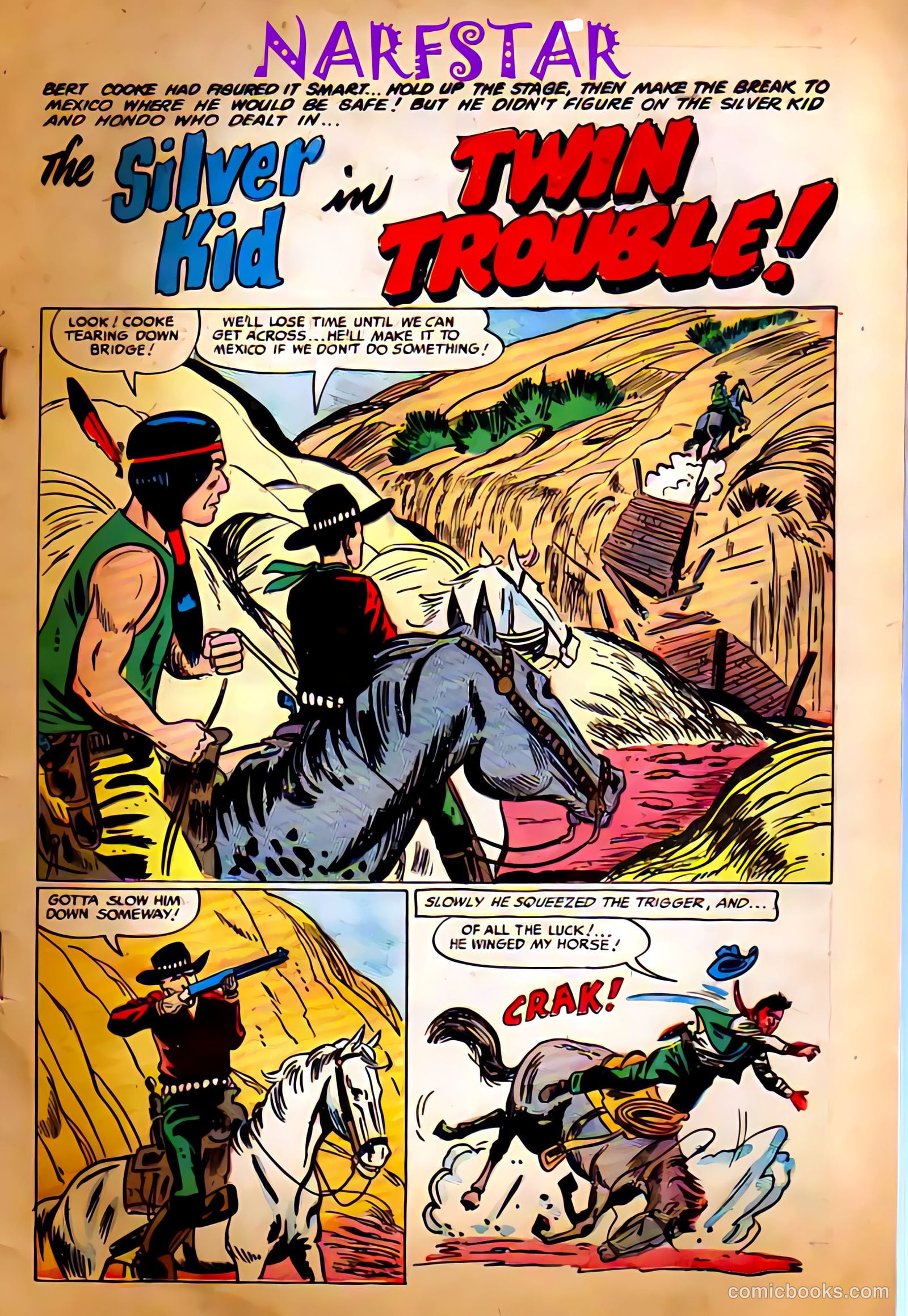 Silver Kid Western #5 (1955) — page 2 of 26