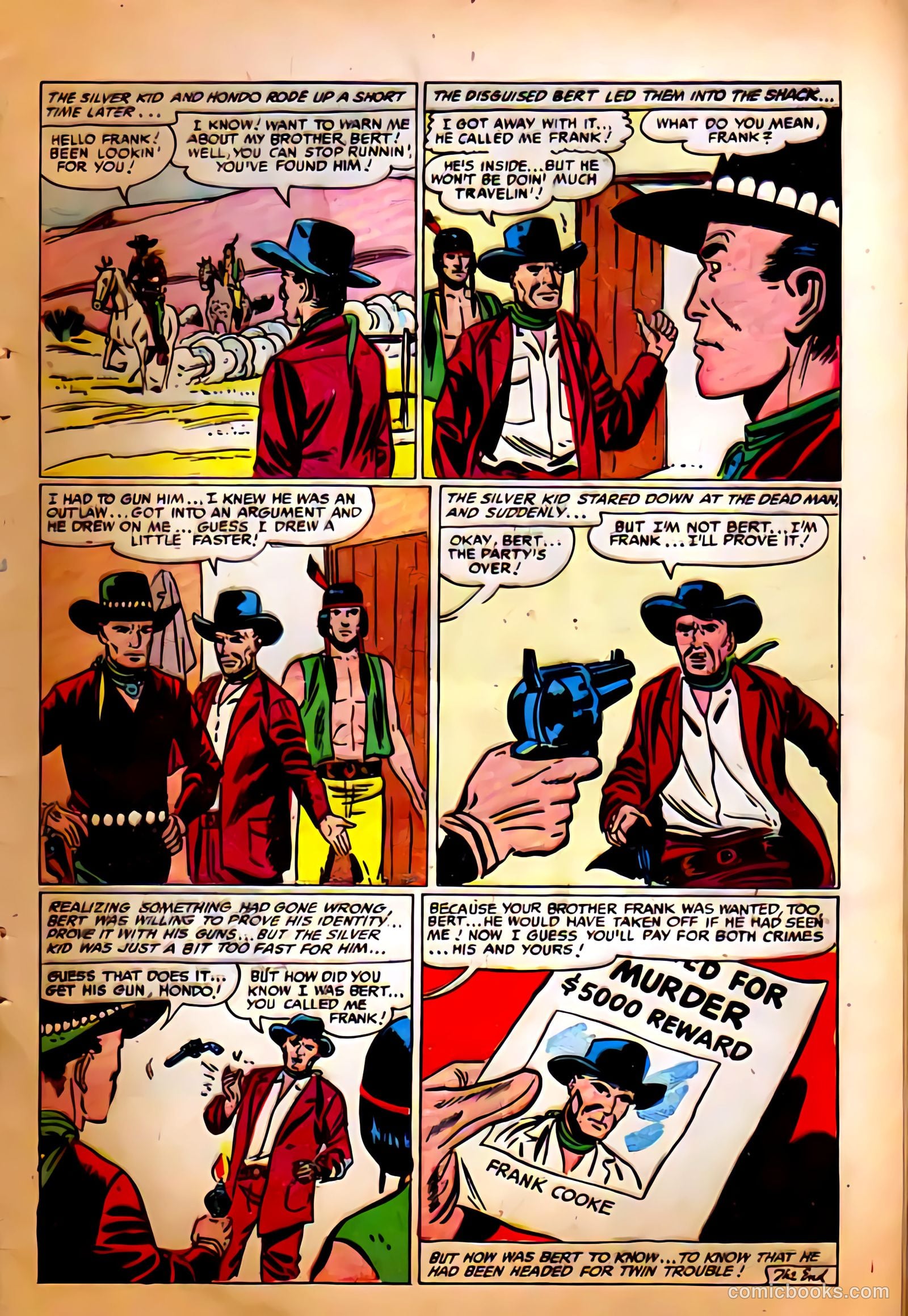 Silver Kid Western #5 (1955) — page 5 of 26