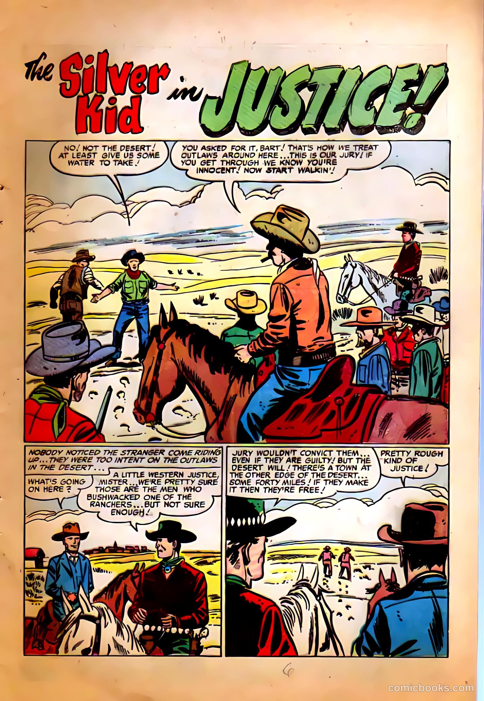 Silver Kid Western #5 (1955) — page 6 of 26