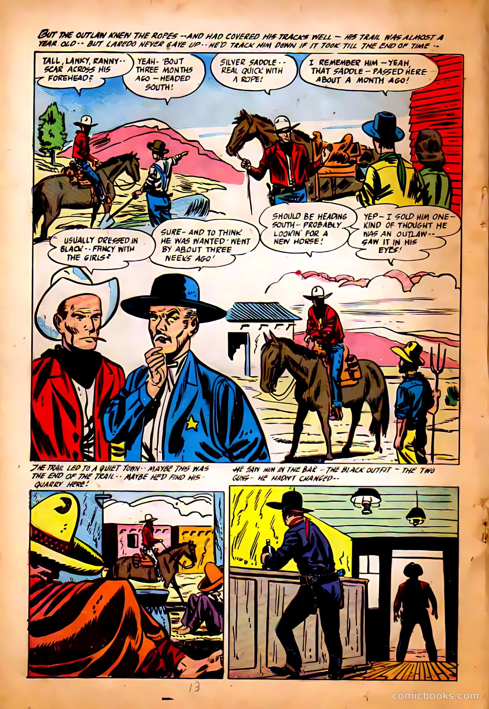 Silver Kid Western #5 (1955) — page 13 of 26