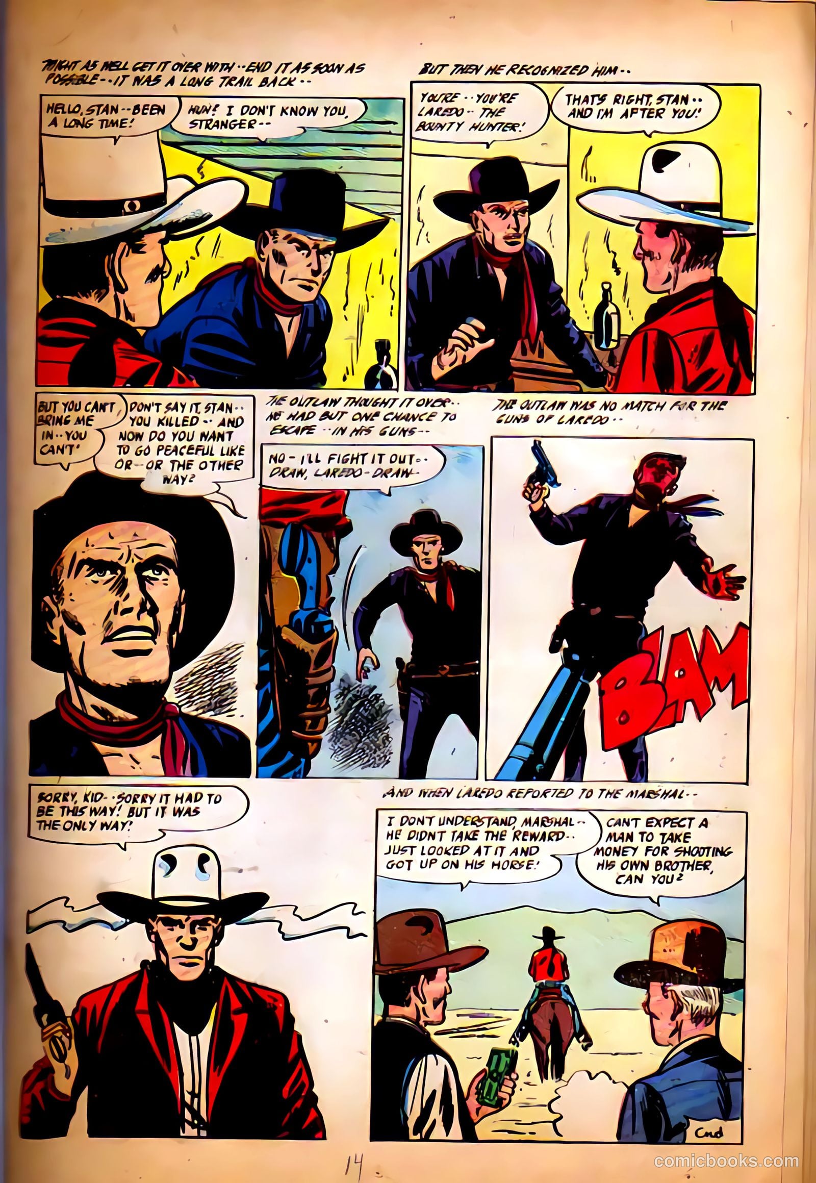 Silver Kid Western #5 (1955) — page 14 of 26