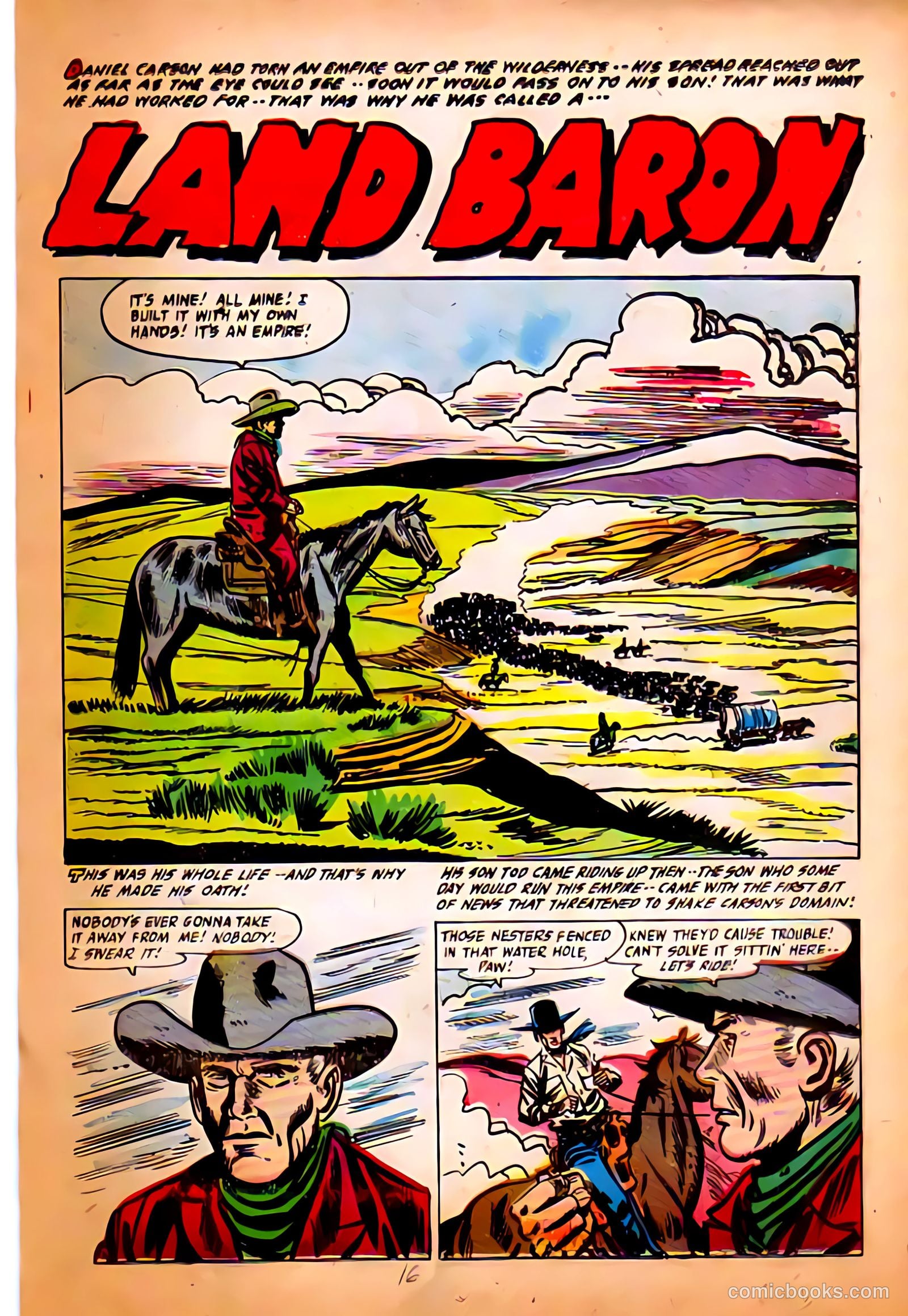 Silver Kid Western #5 (1955) — page 16 of 26