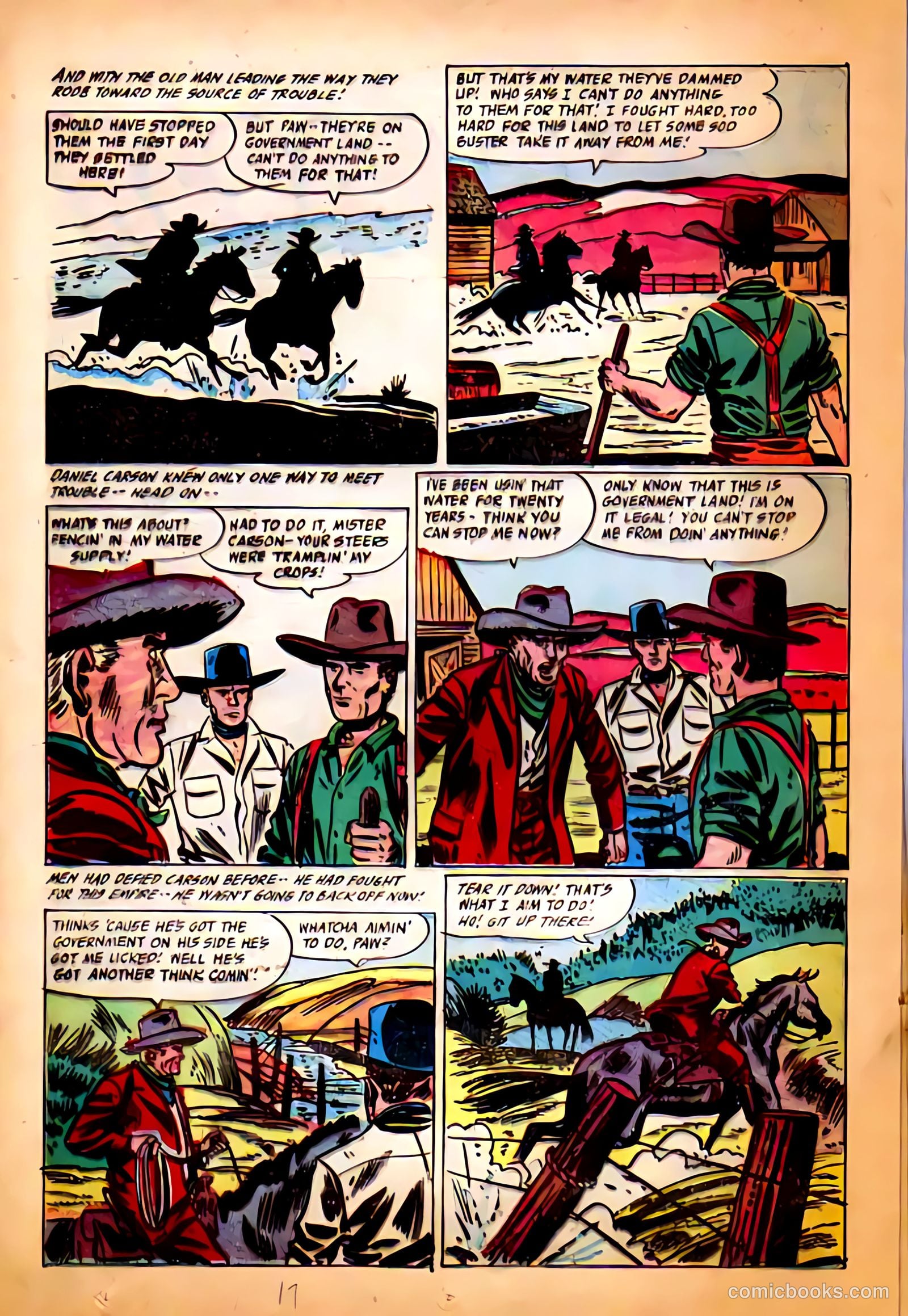 Silver Kid Western #5 (1955) — page 17 of 26
