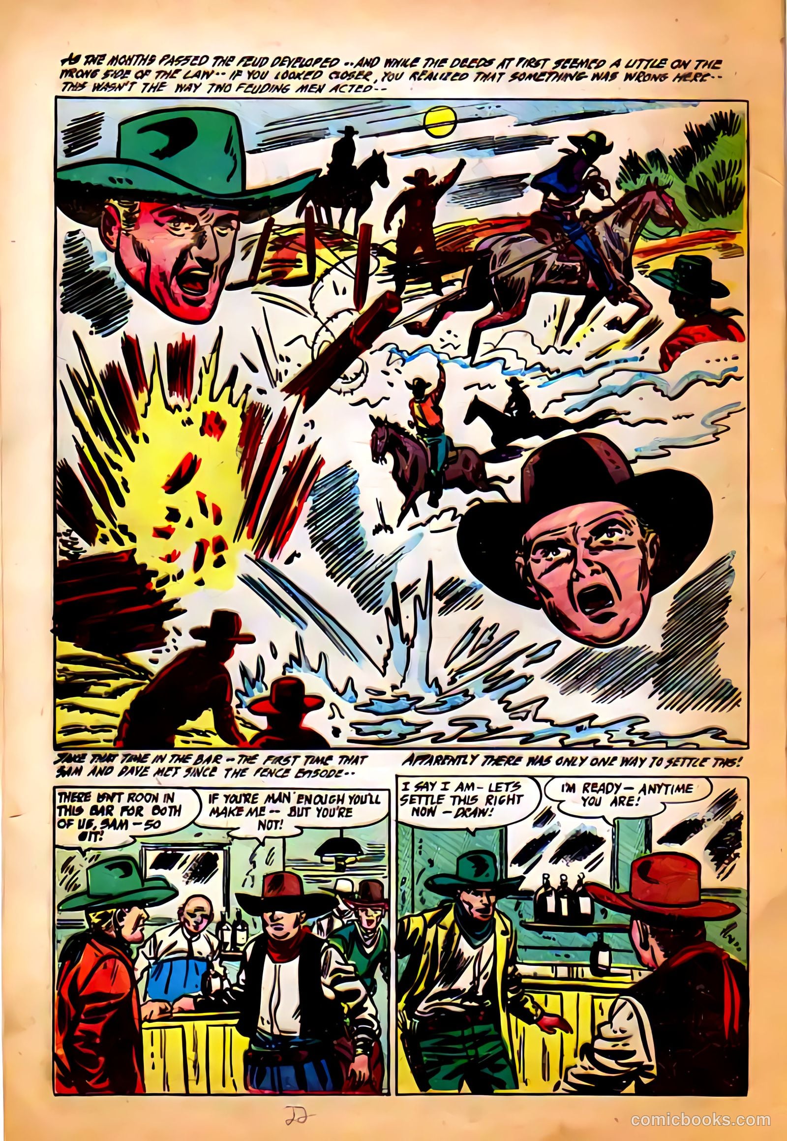 Silver Kid Western #5 (1955) — page 22 of 26