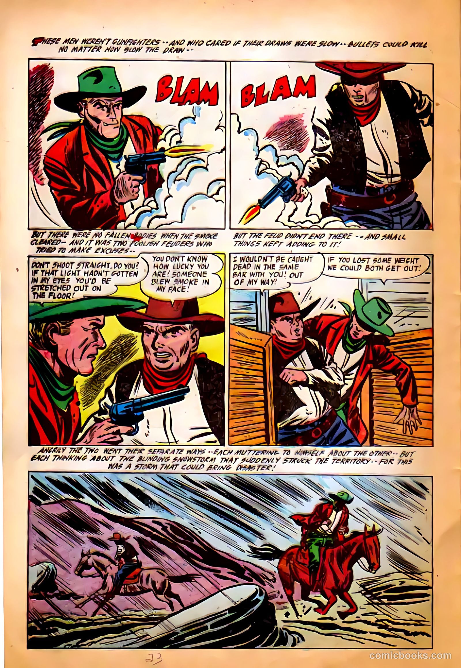 Silver Kid Western #5 (1955) — page 23 of 26