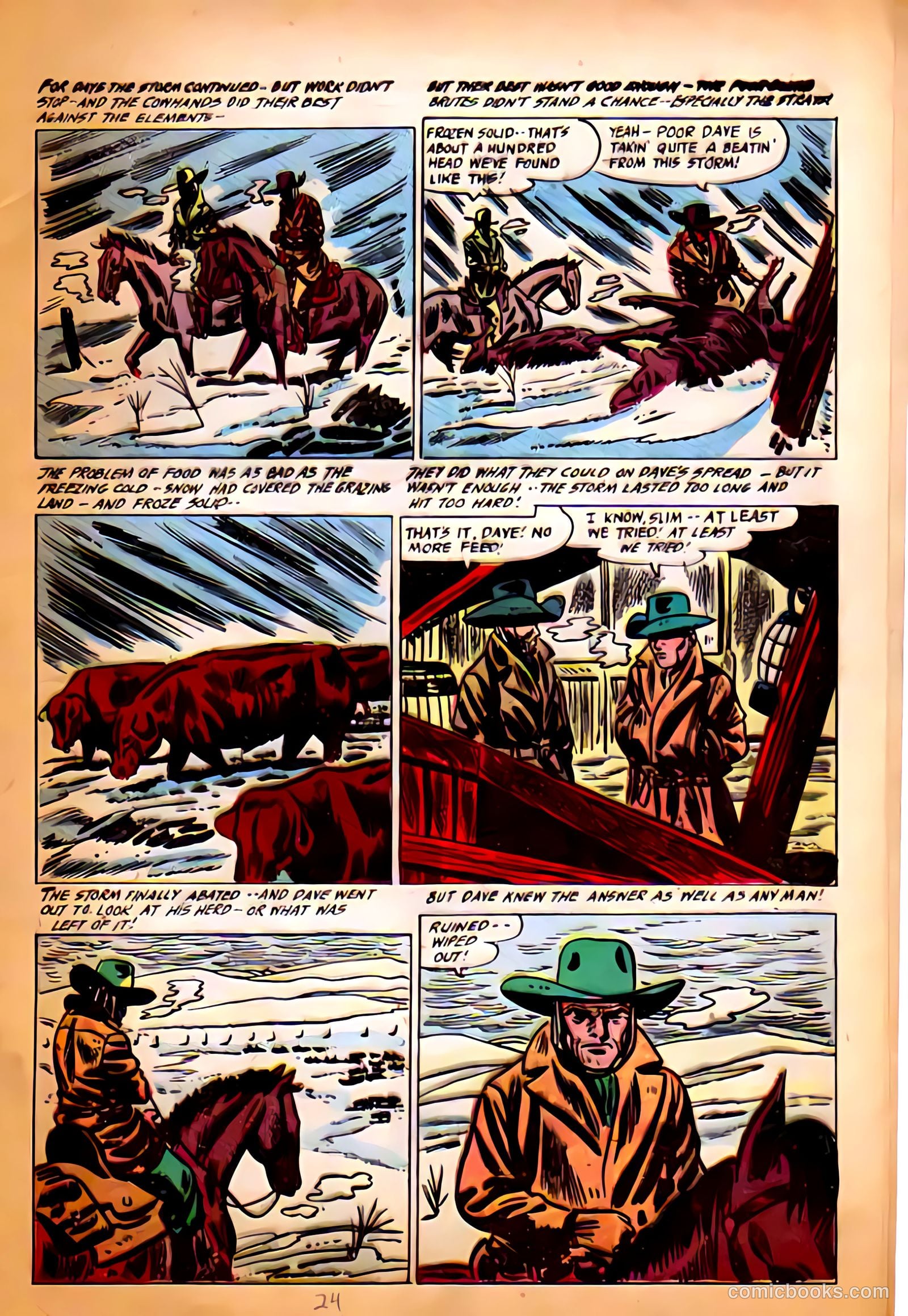 Silver Kid Western #5 (1955) — page 24 of 26
