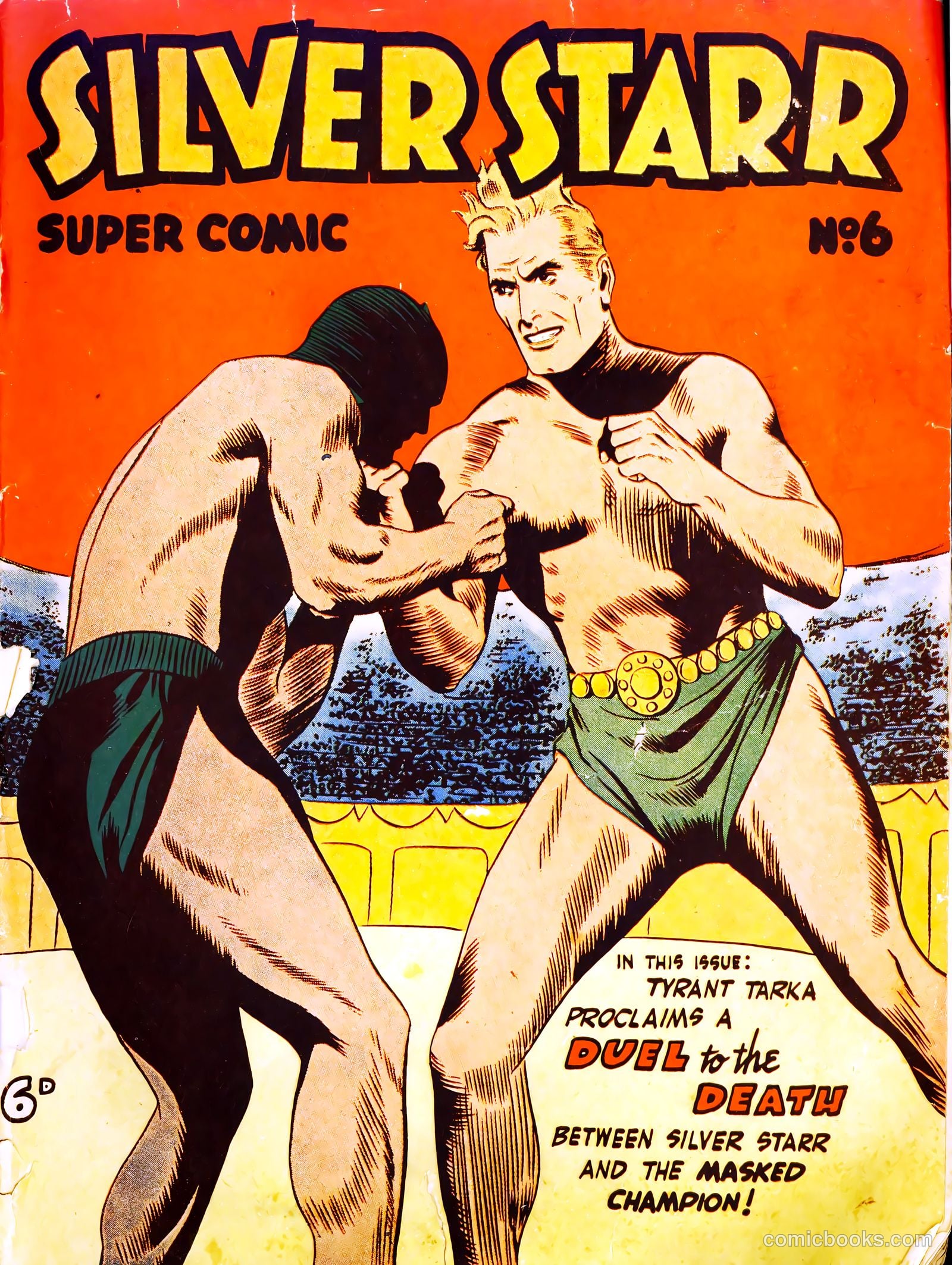 Silver Starr Super Comic #6