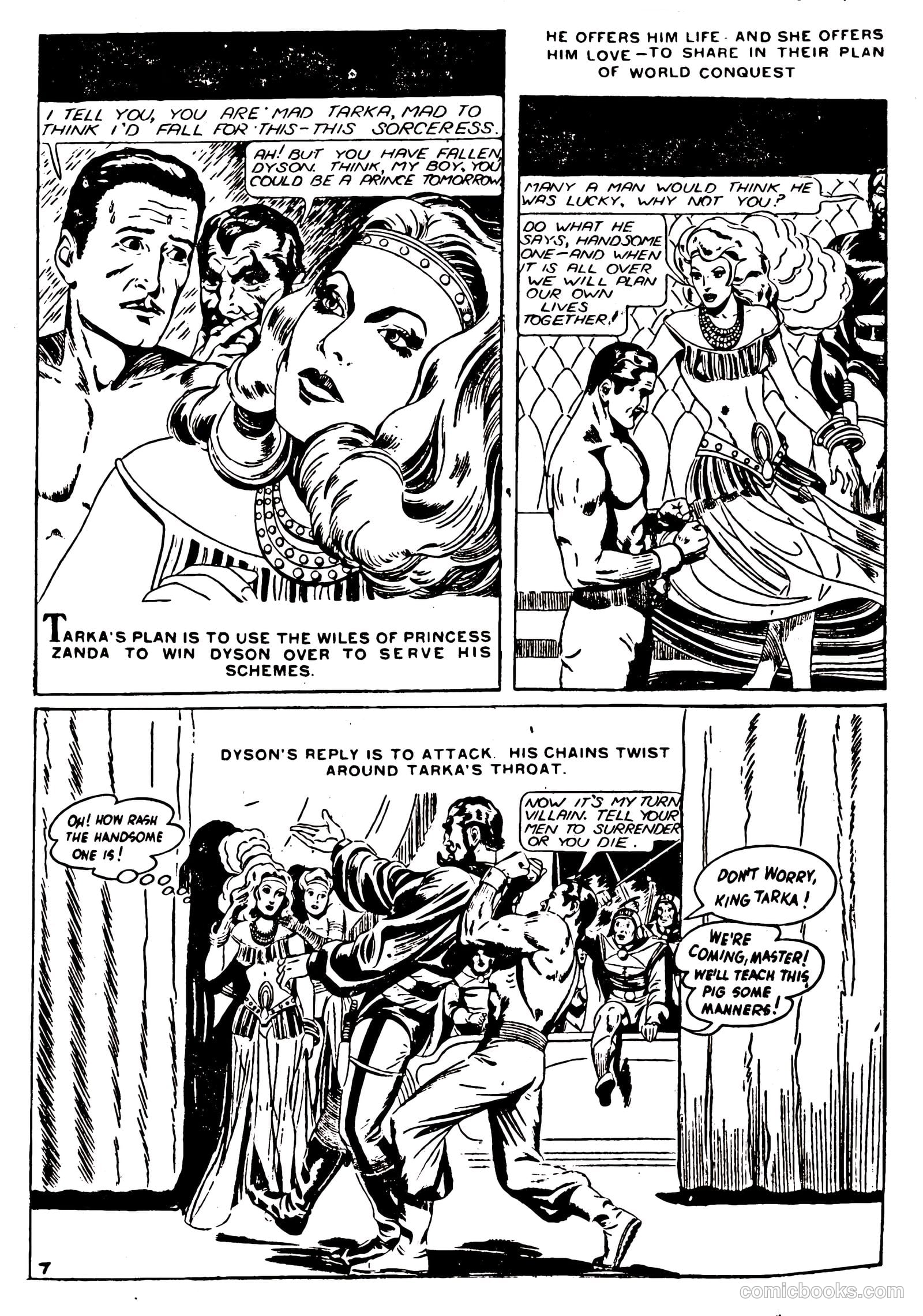 Silver Starr Super Comic #6 — page 8 of 26