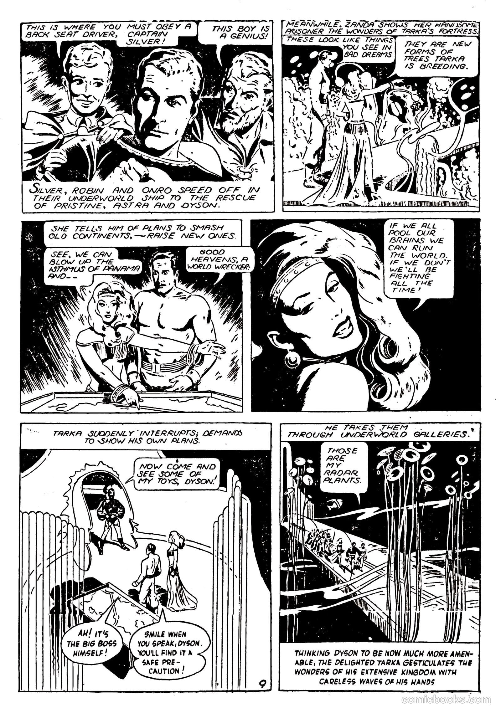 Silver Starr Super Comic #6 — page 10 of 26