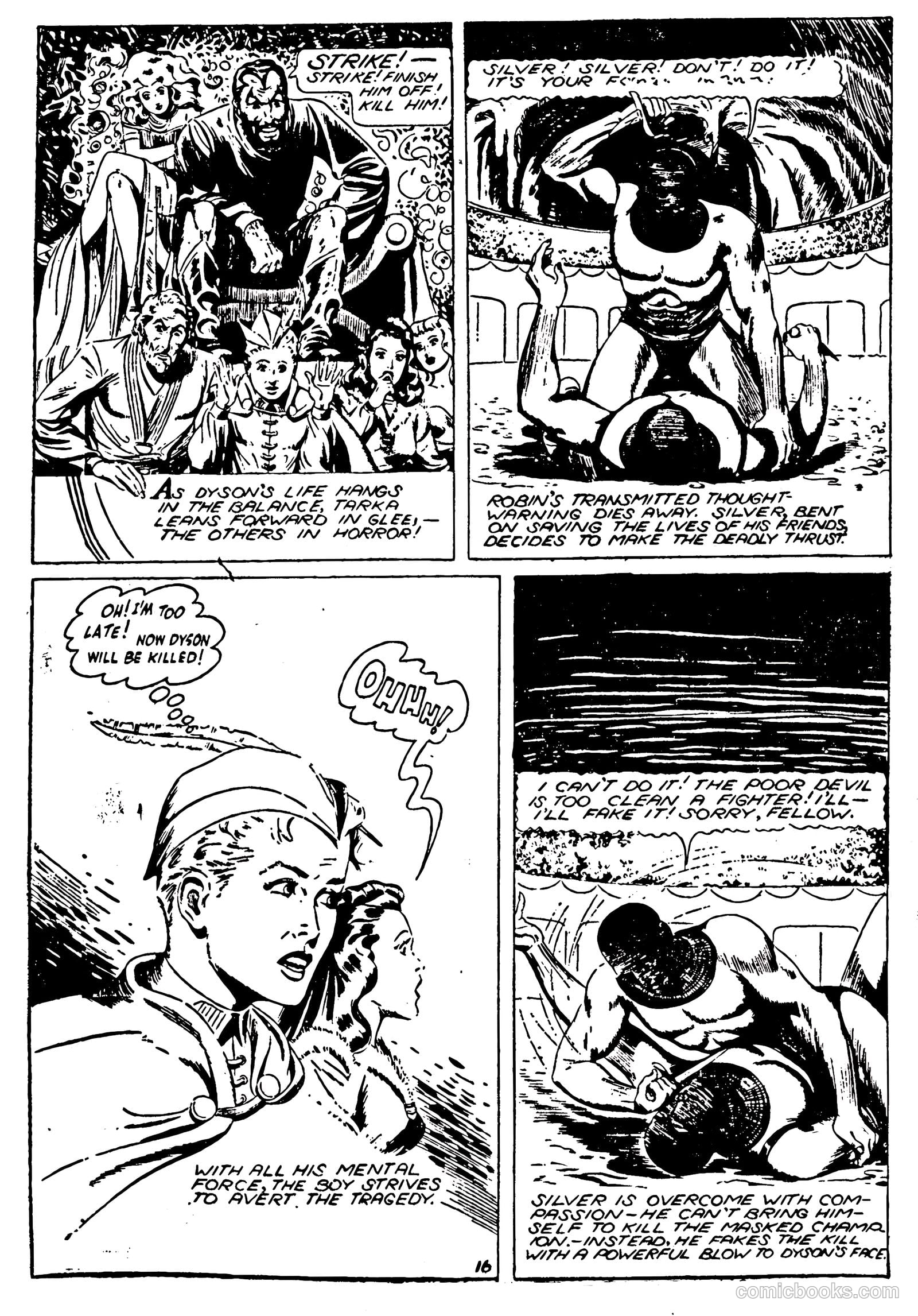 Silver Starr Super Comic #6 — page 17 of 26