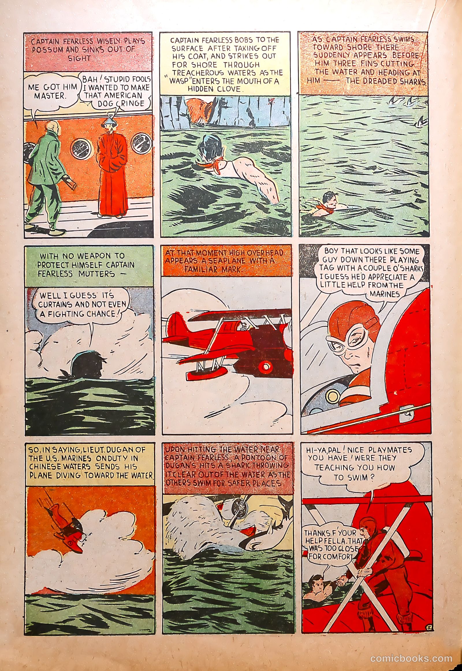 Silver Streak Comics #1 (1939) — page 34 of 68