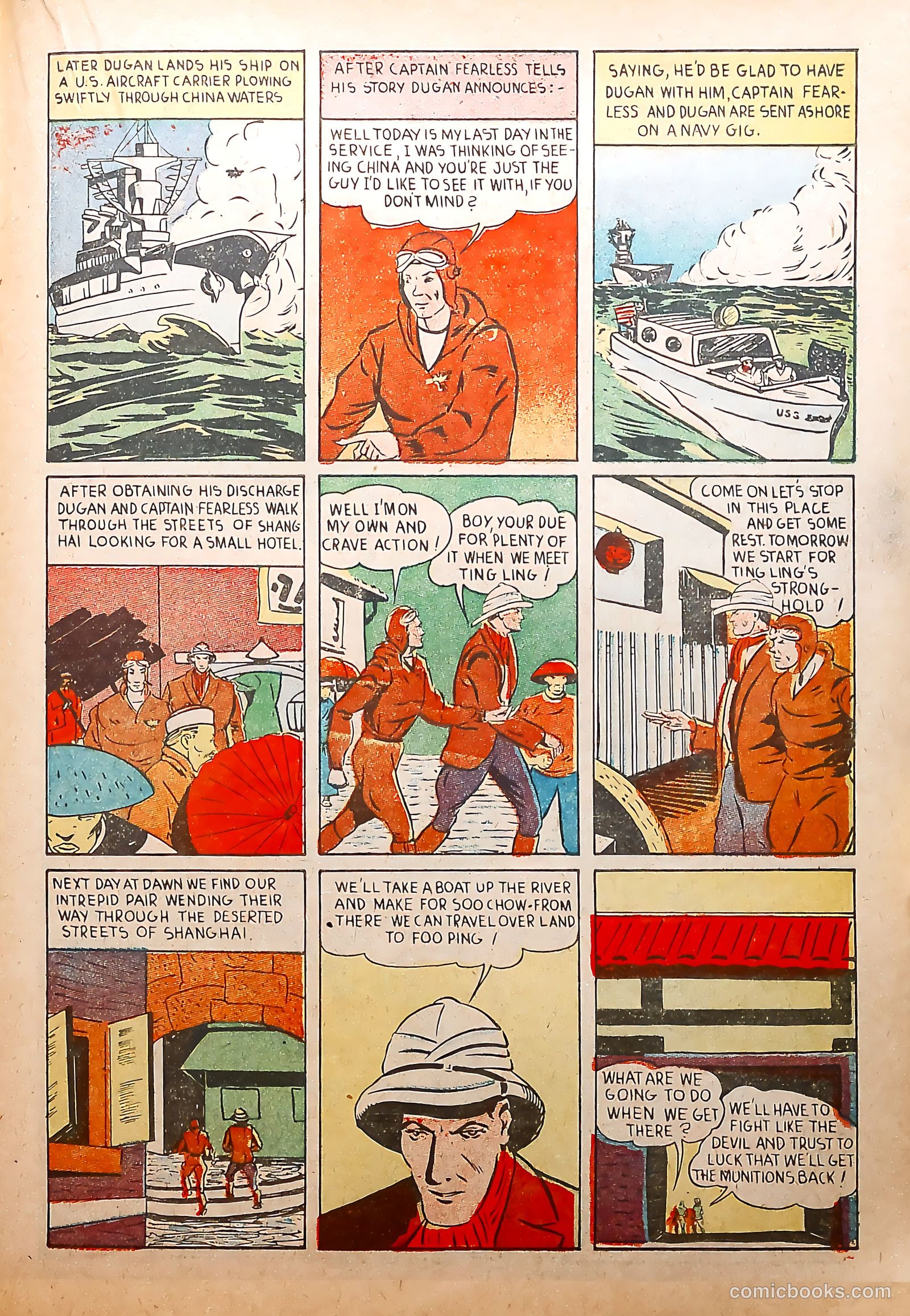 Silver Streak Comics #1 (1939) — page 35 of 68