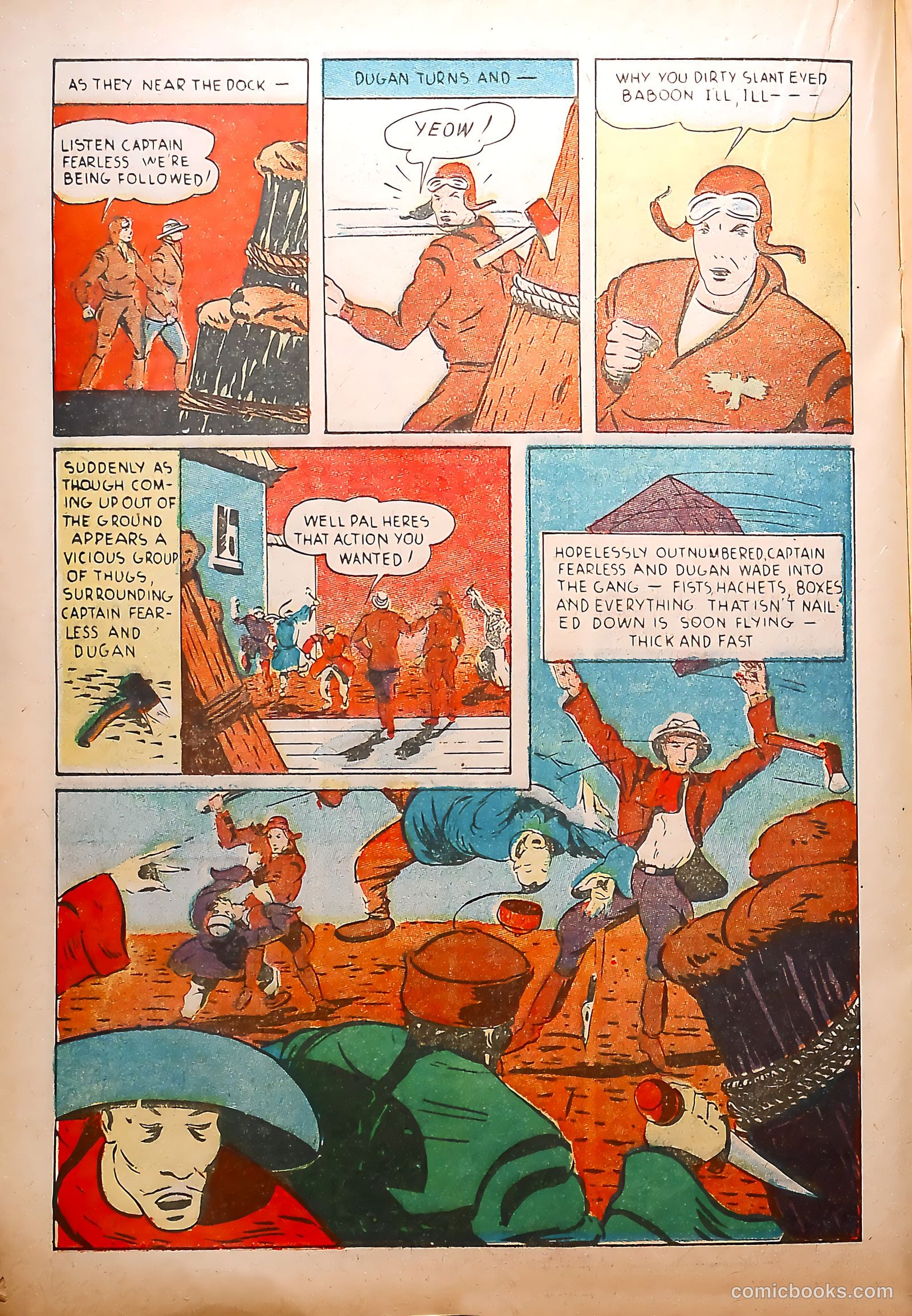 Silver Streak Comics #1 (1939) — page 36 of 68