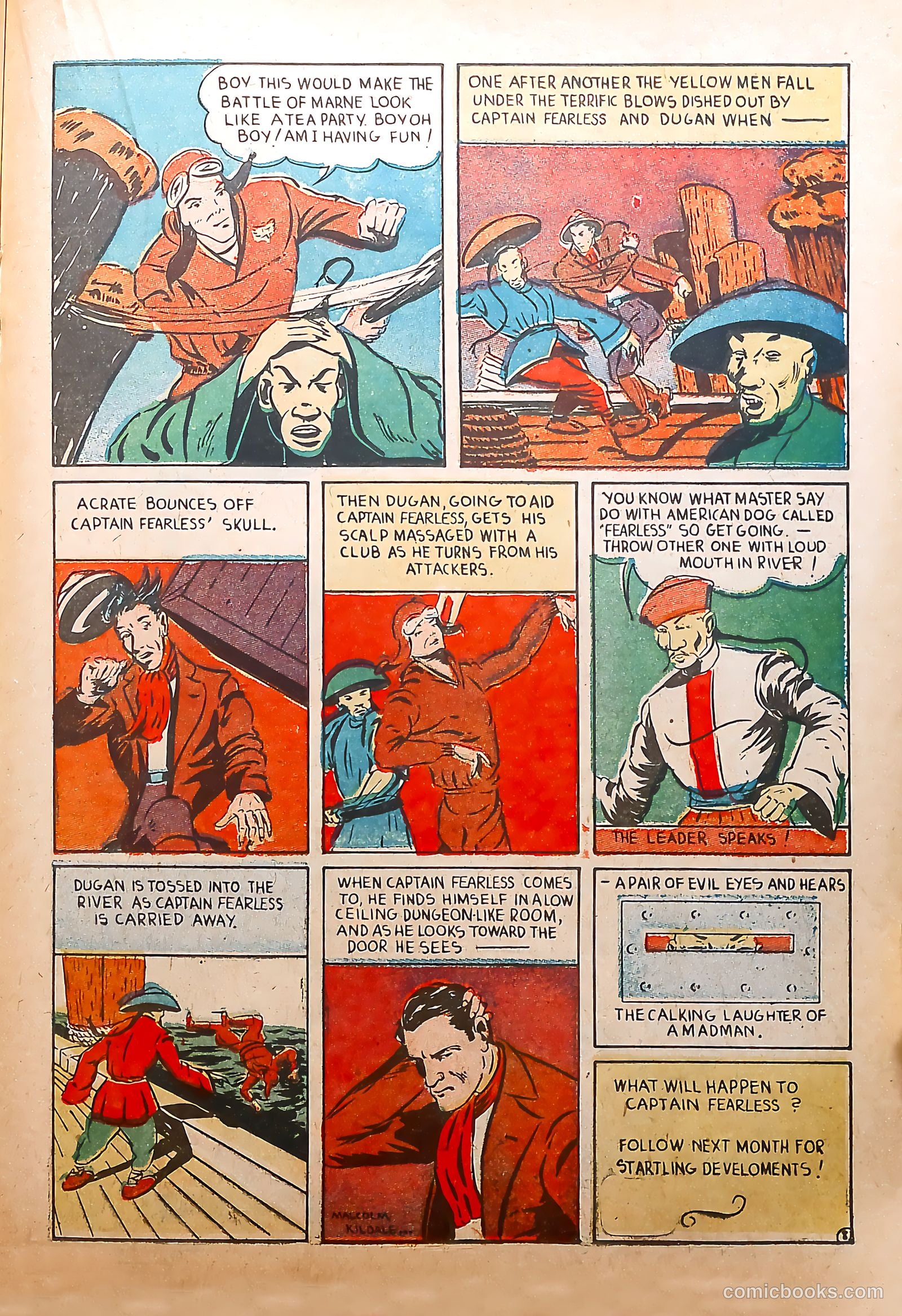 Silver Streak Comics #1 (1939) — page 37 of 68