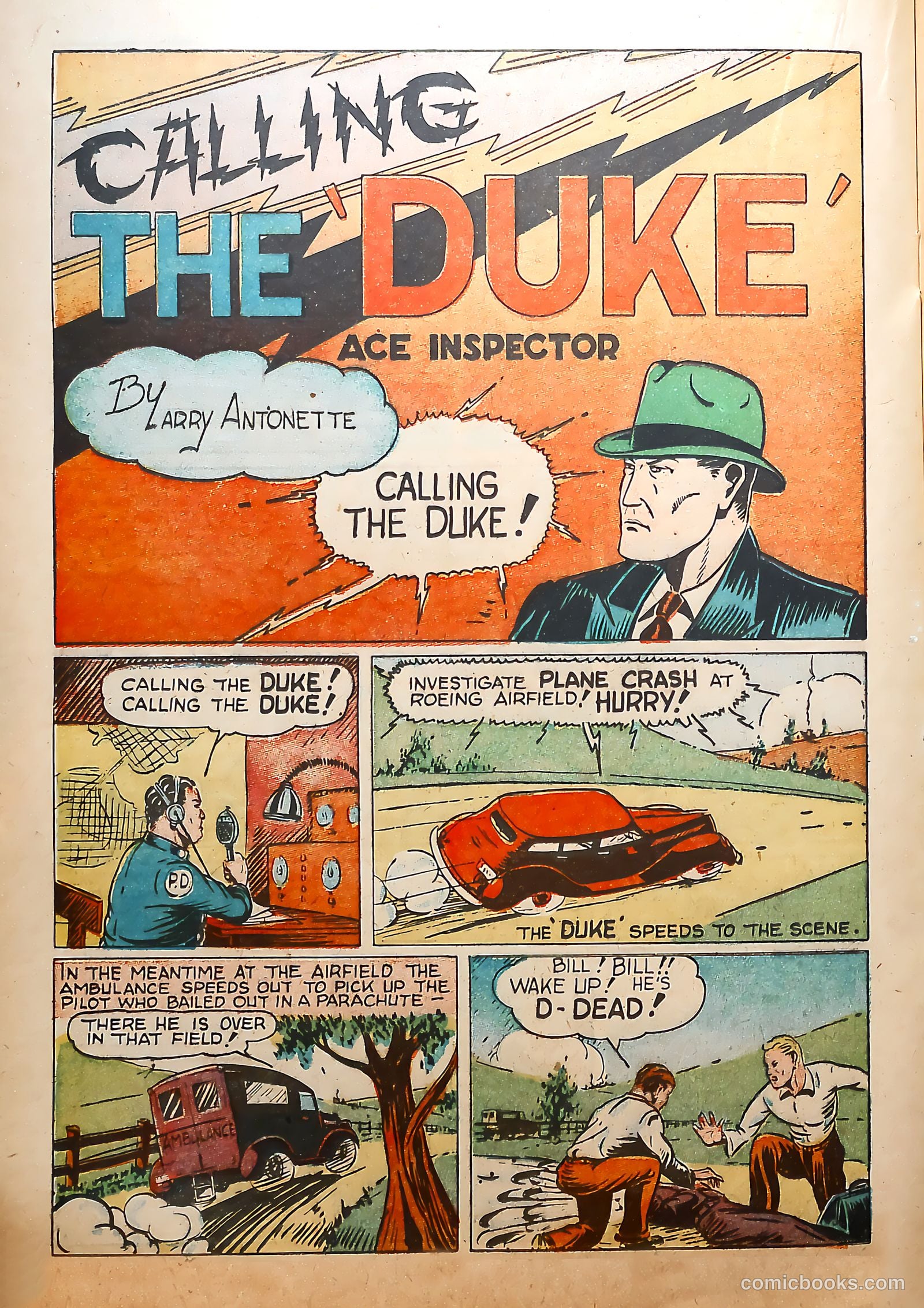 Silver Streak Comics #1 (1939) — page 38 of 68