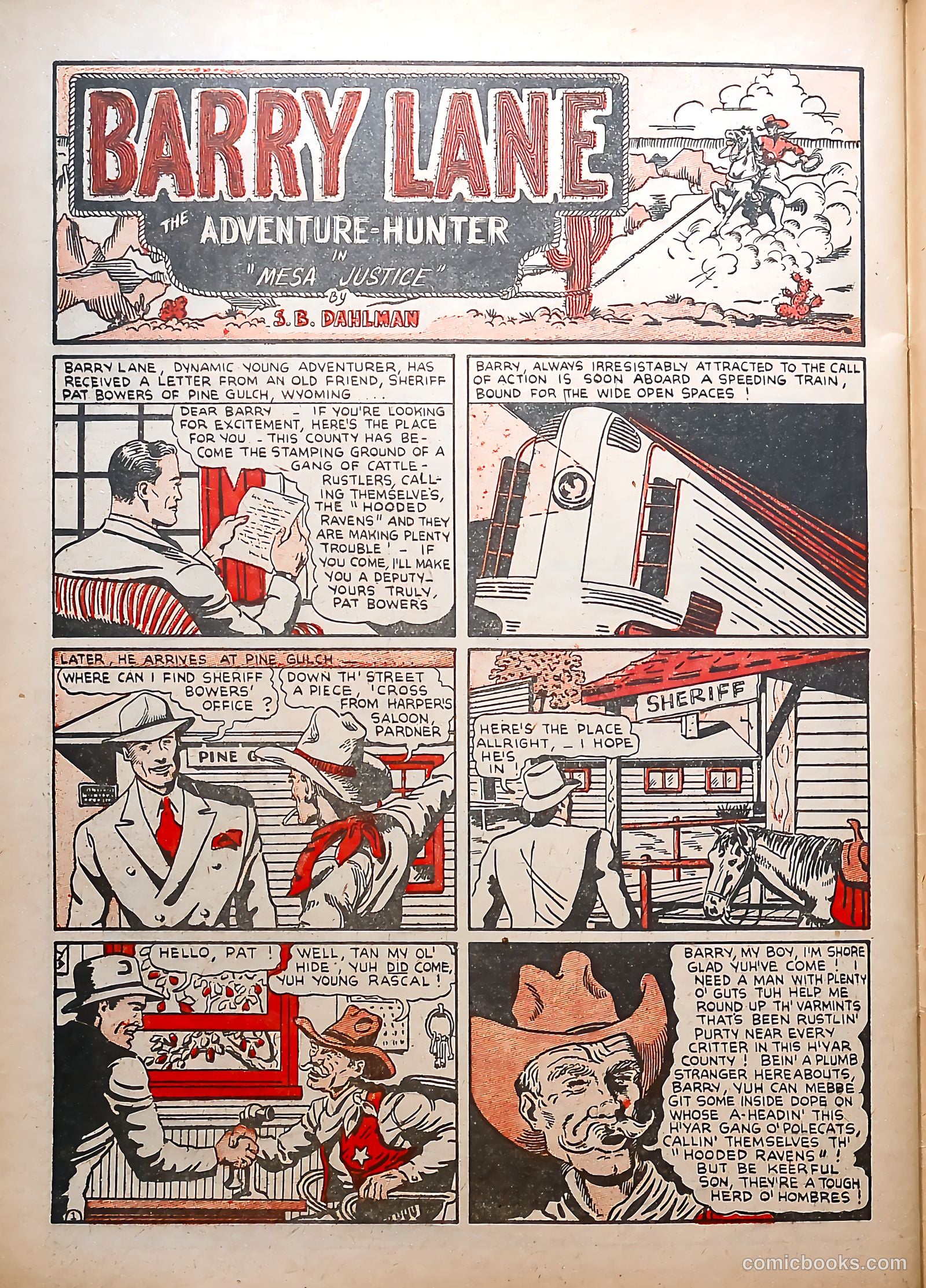 Silver Streak Comics #1 (1939) — page 54 of 68
