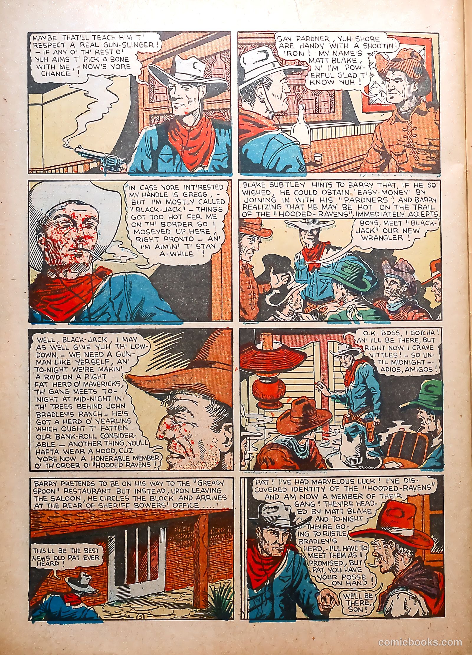 Silver Streak Comics #1 (1939) — page 56 of 68
