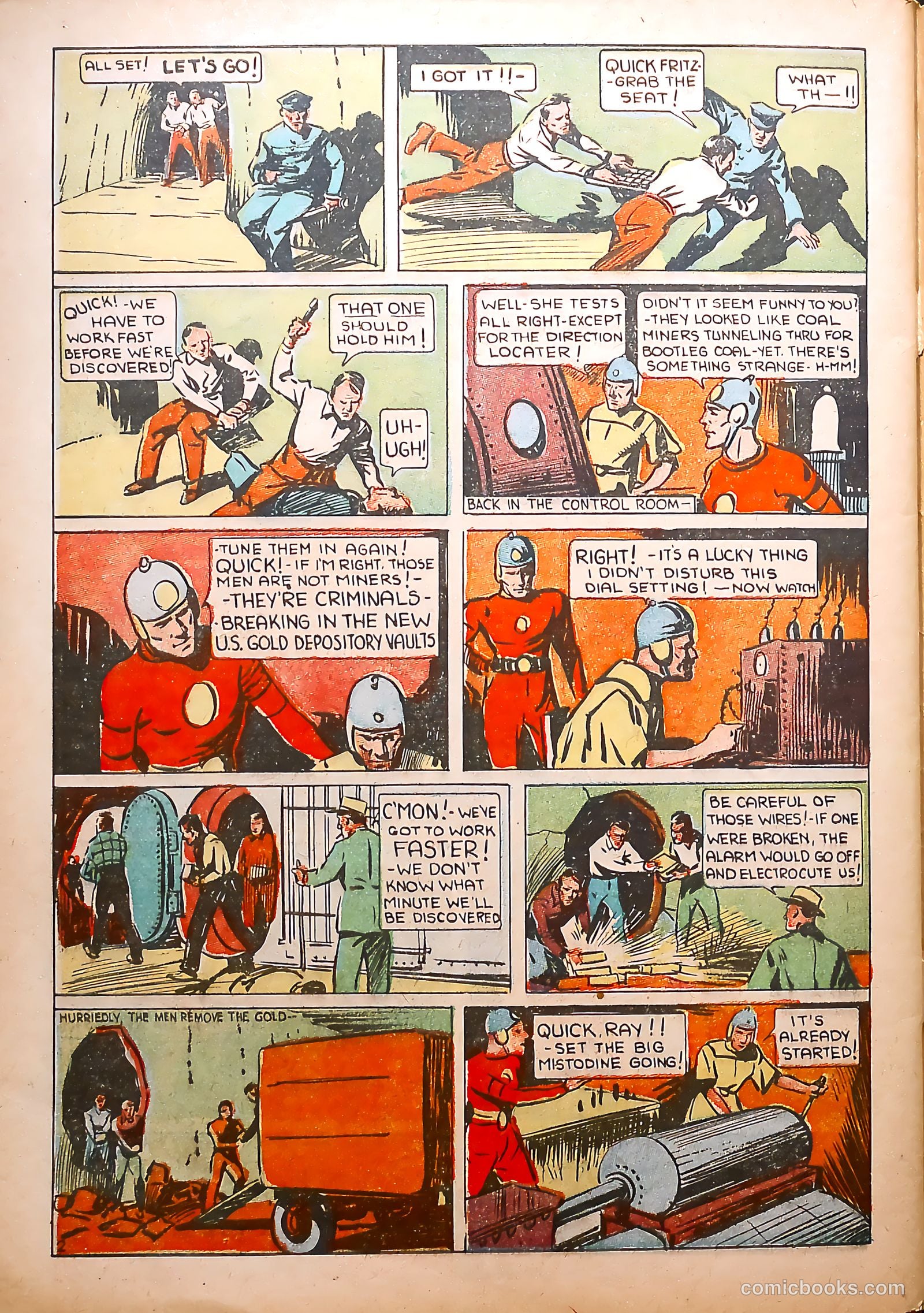 Silver Streak Comics #1 (1939) — page 60 of 68