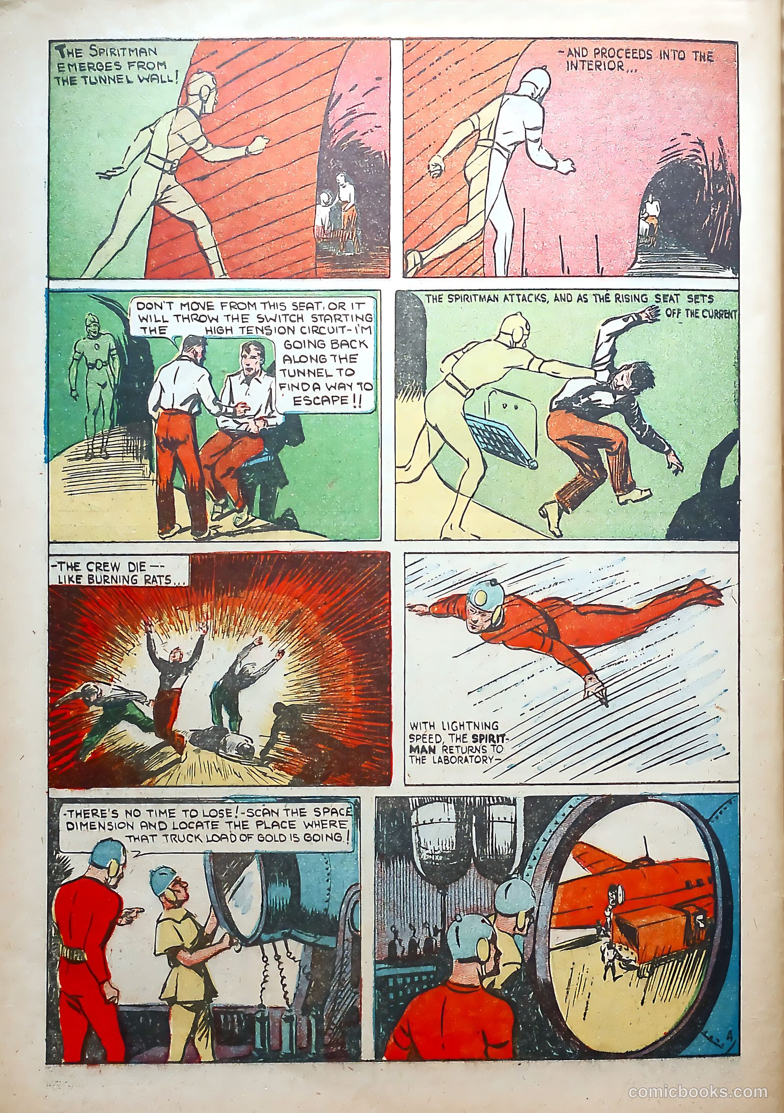 Silver Streak Comics #1 (1939) — page 62 of 68